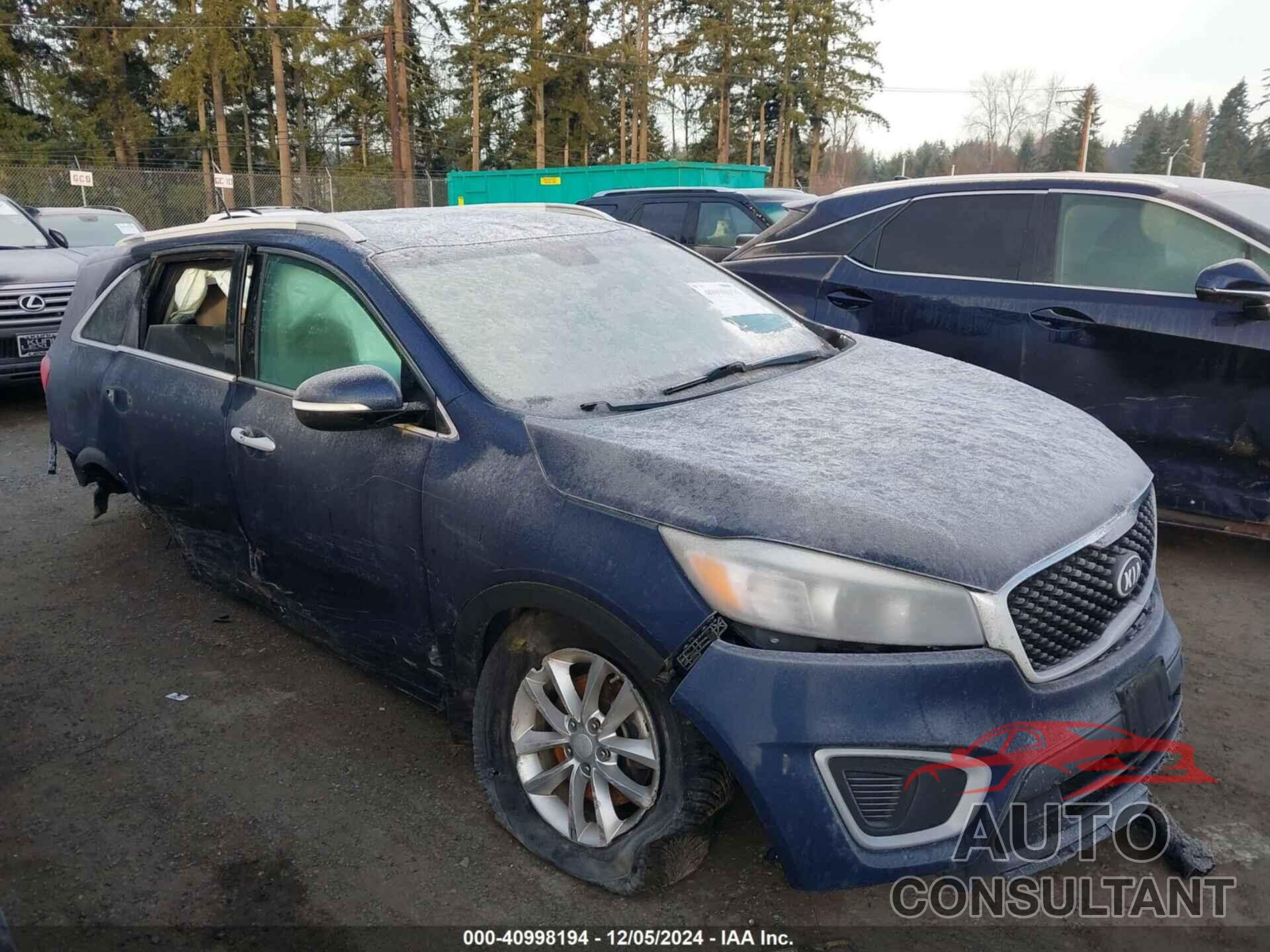 KIA SORENTO 2017 - 5XYPGDA50HG208221