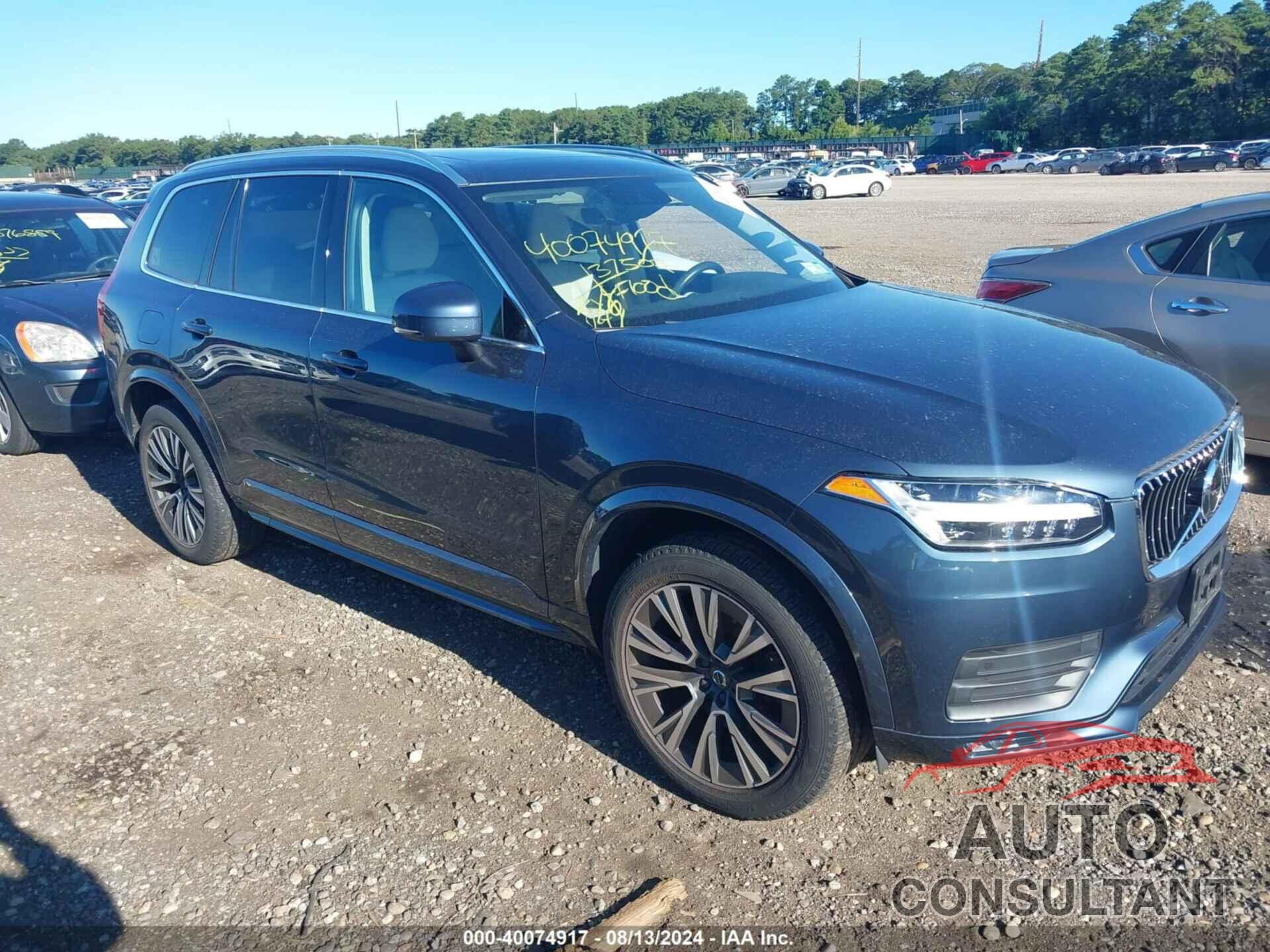 VOLVO XC90 2020 - YV4102PK9L1603337