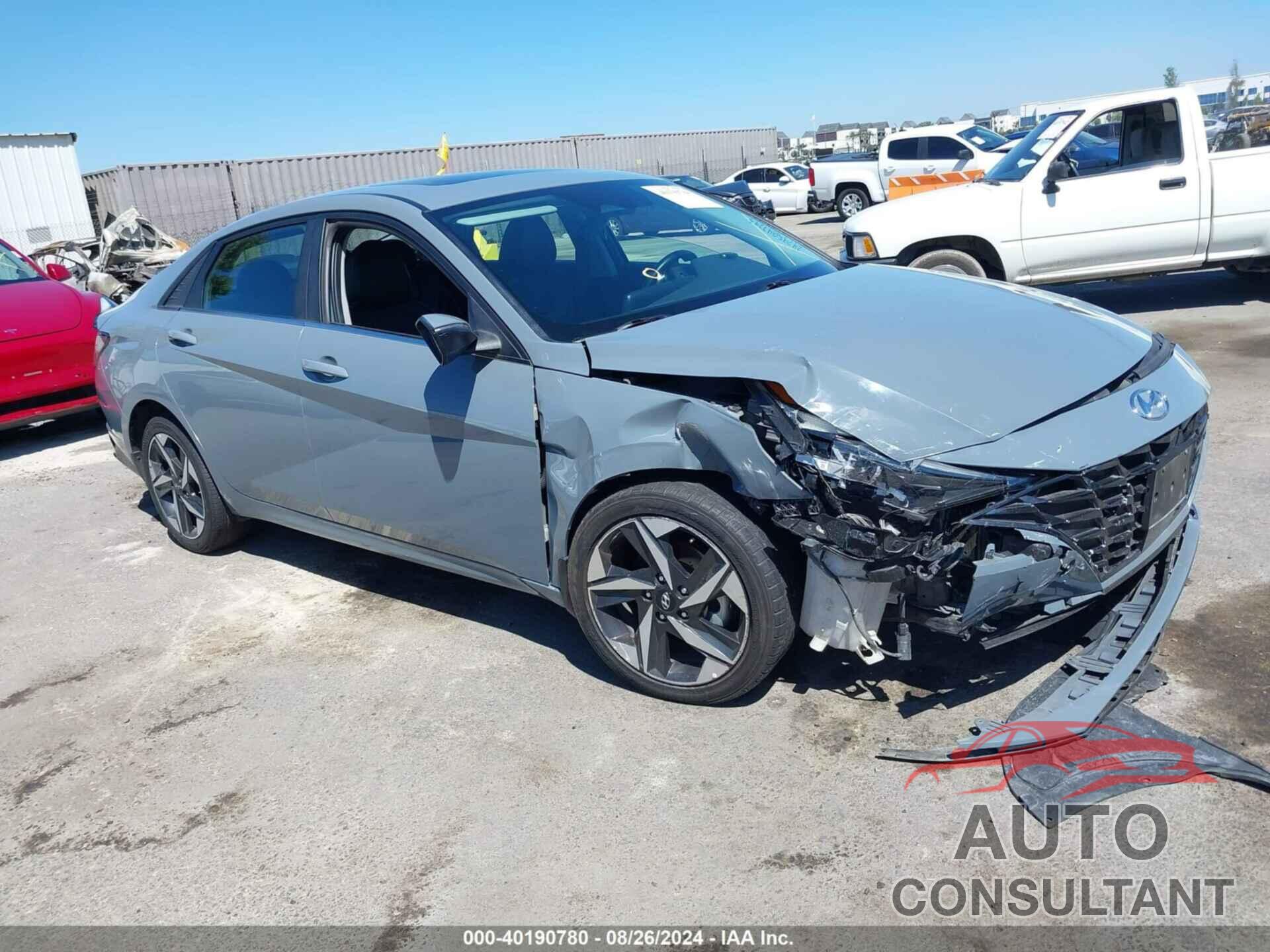 HYUNDAI ELANTRA HYBRID 2022 - KMHLN4AJ9NU021910