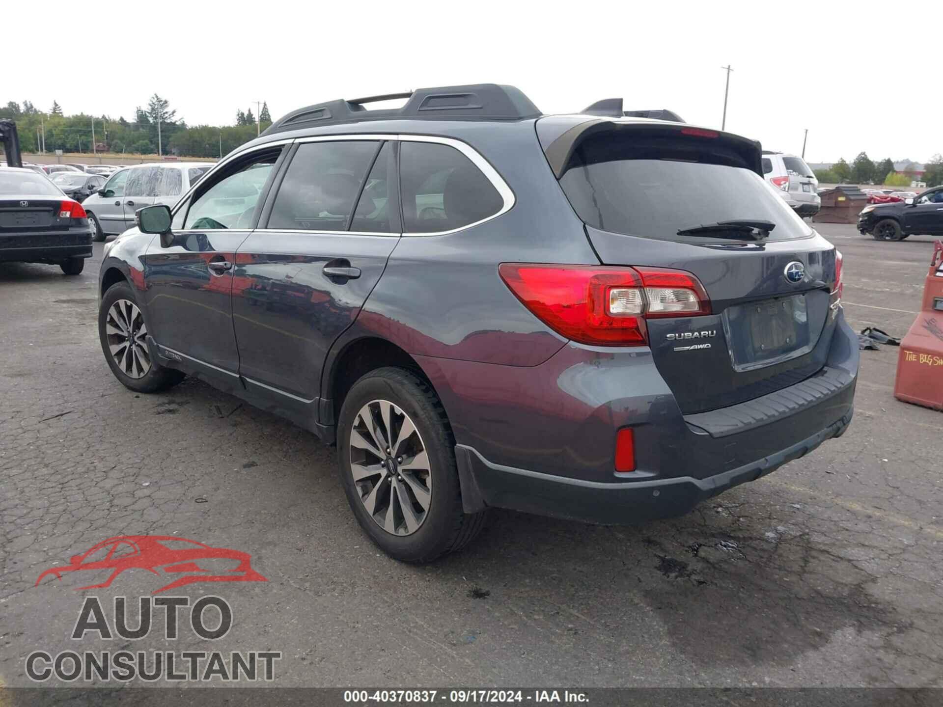 SUBARU OUTBACK 2017 - 4S4BSANC3H3307812