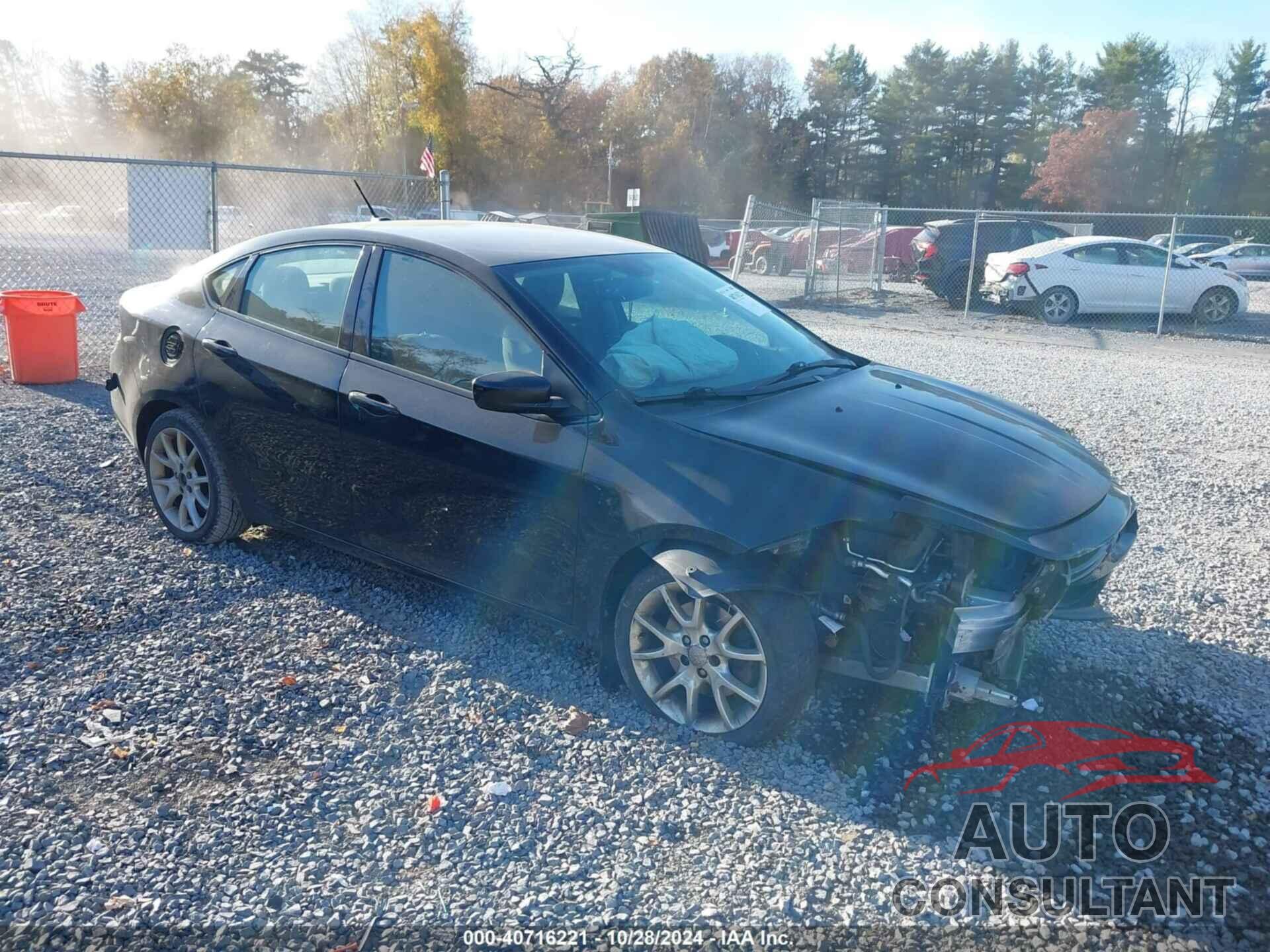 DODGE DART 2013 - 1C3CDFBA4DD118470