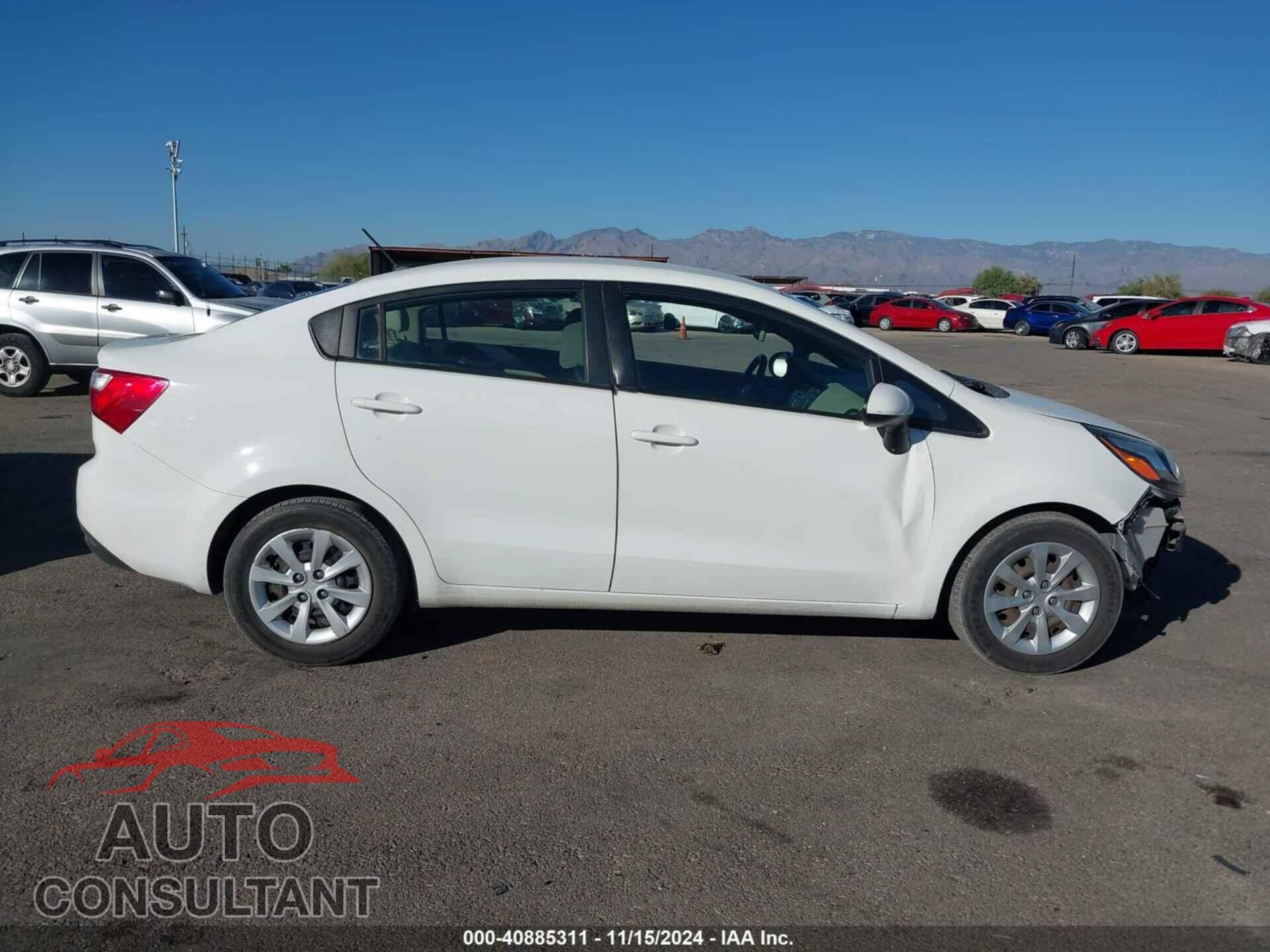 KIA RIO 2013 - KNADM4A30D6221135