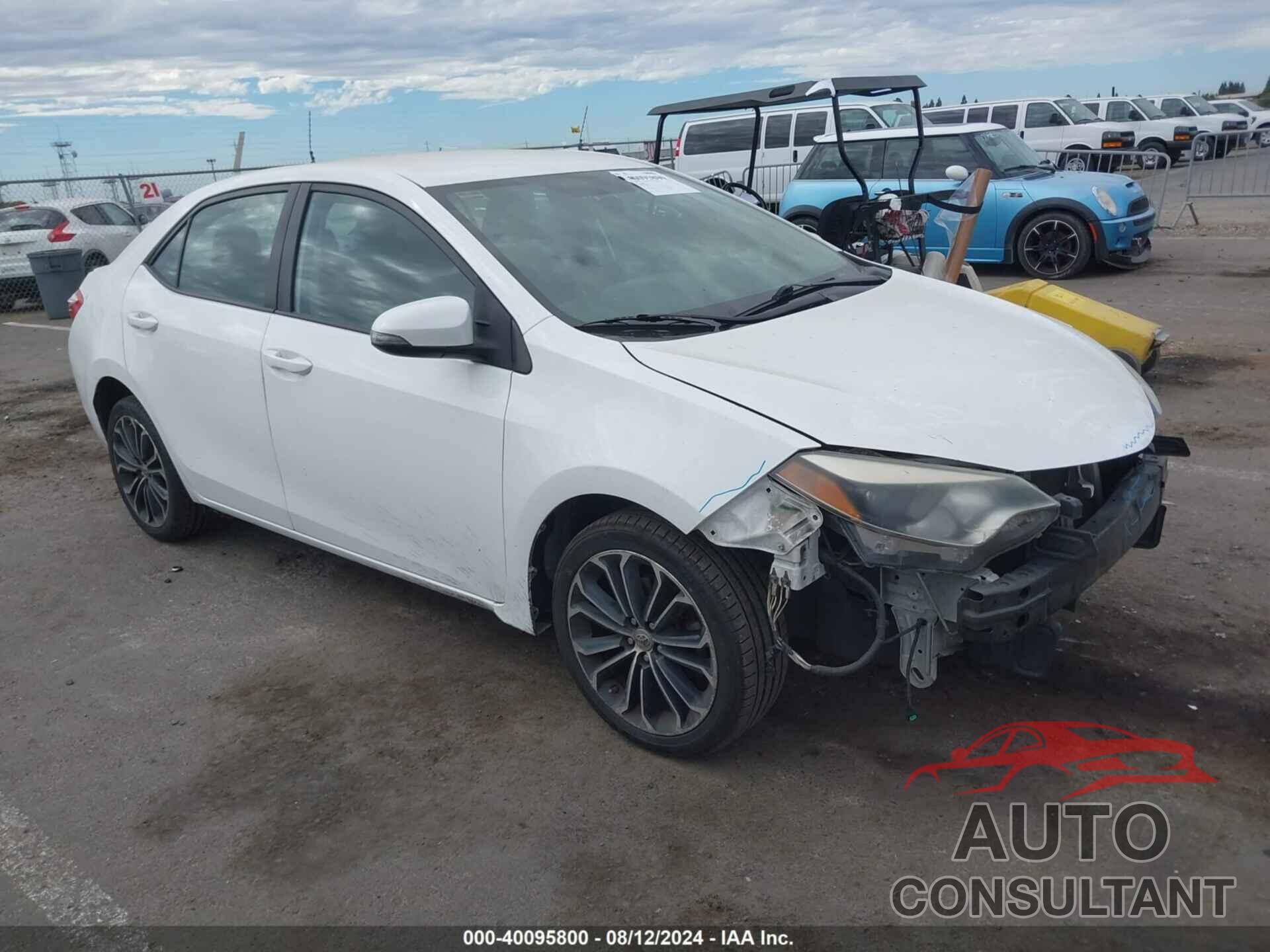 TOYOTA COROLLA 2016 - 5YFBURHE1GP551779