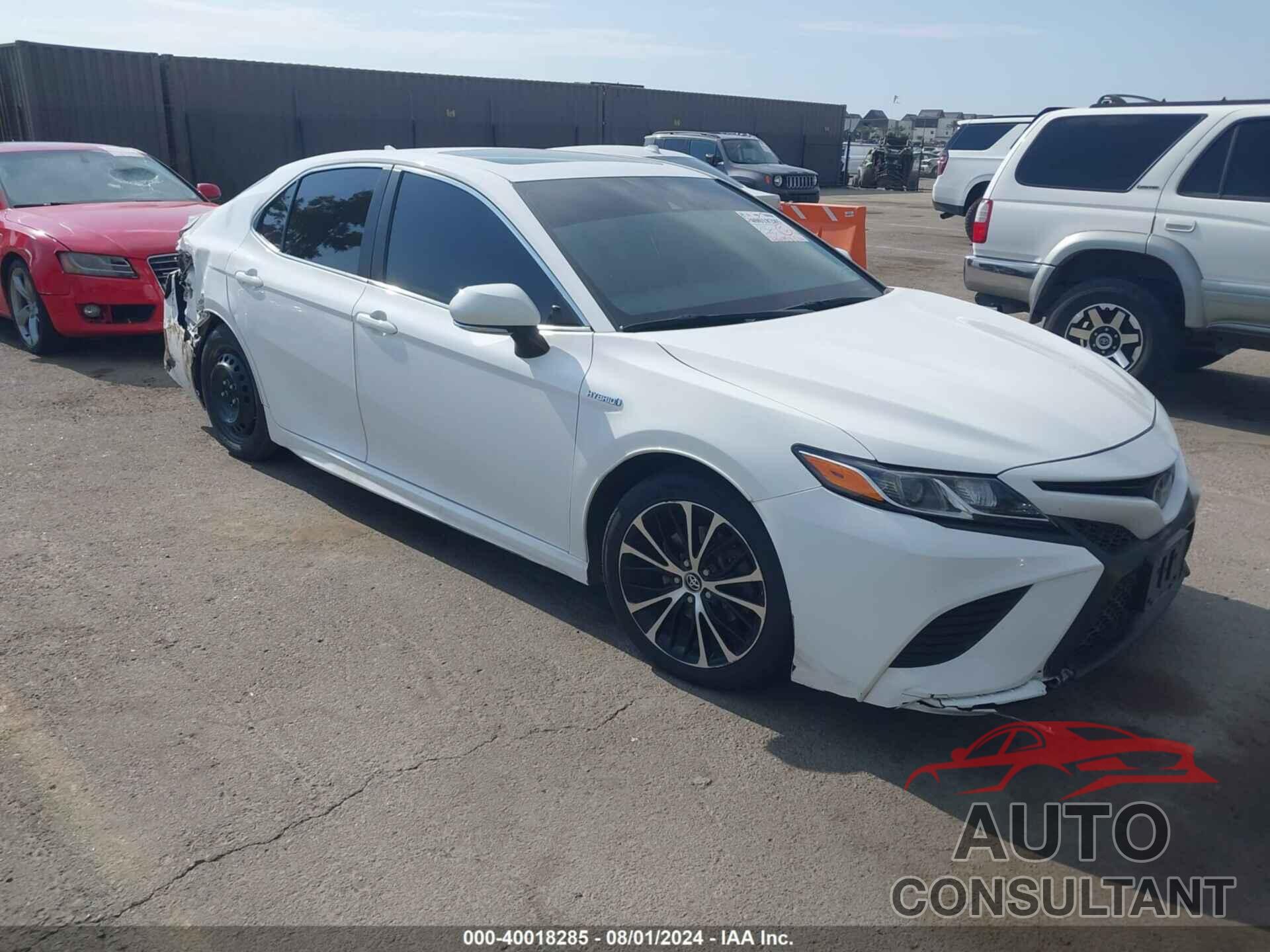 TOYOTA CAMRY 2020 - 4T1J31AK5LU518969