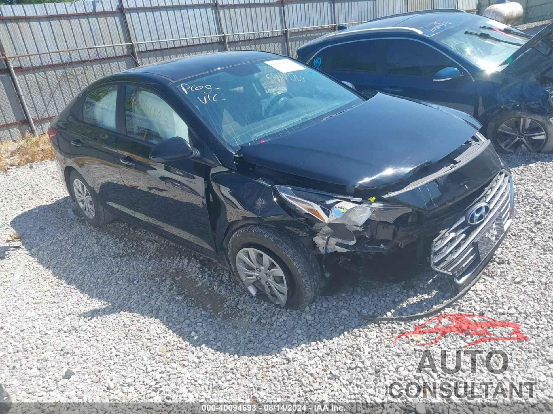 HYUNDAI ACCENT 2019 - 3KPC24A37KE064456