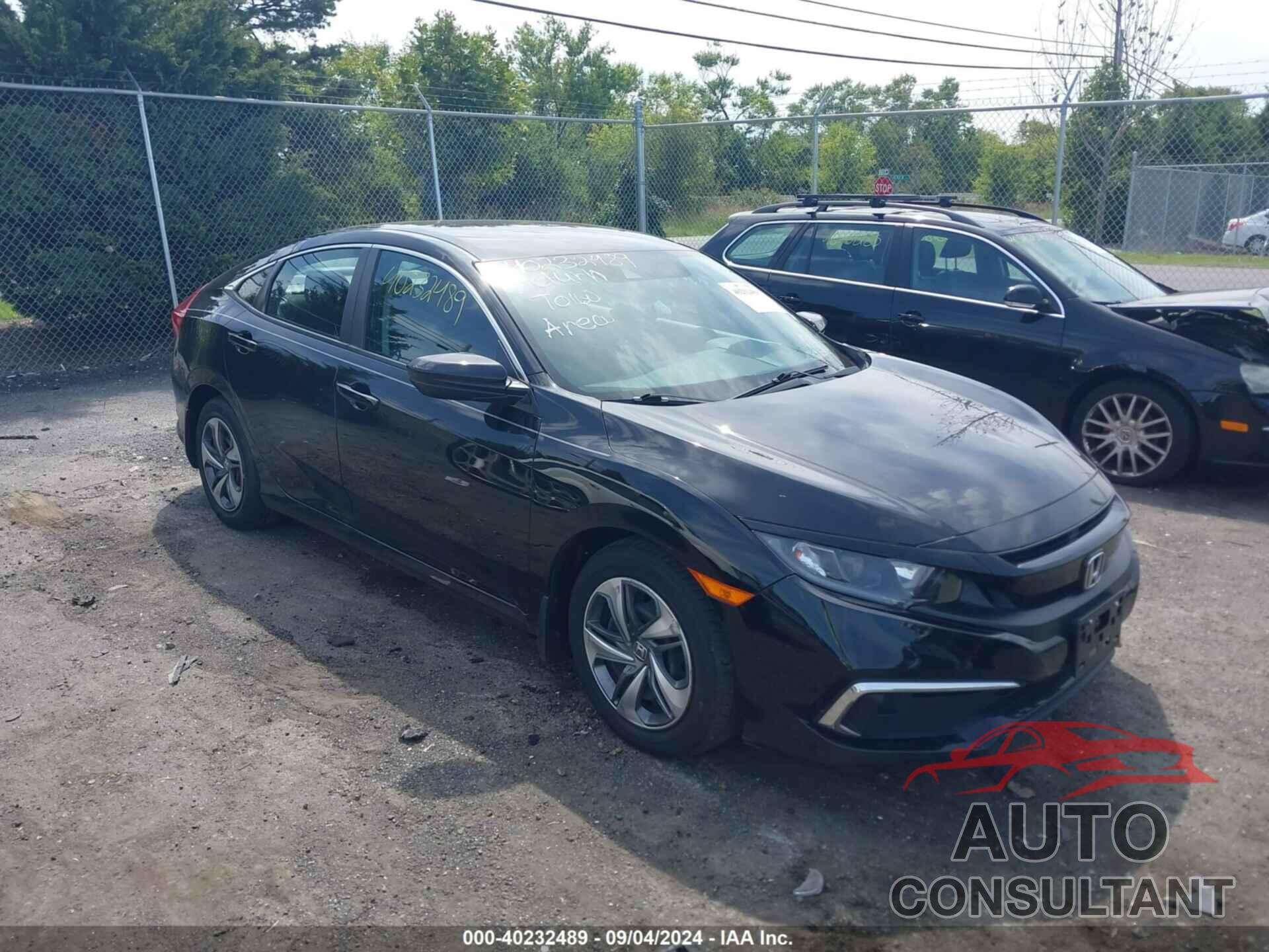 HONDA CIVIC 2019 - 2HGFC2F66KH532796