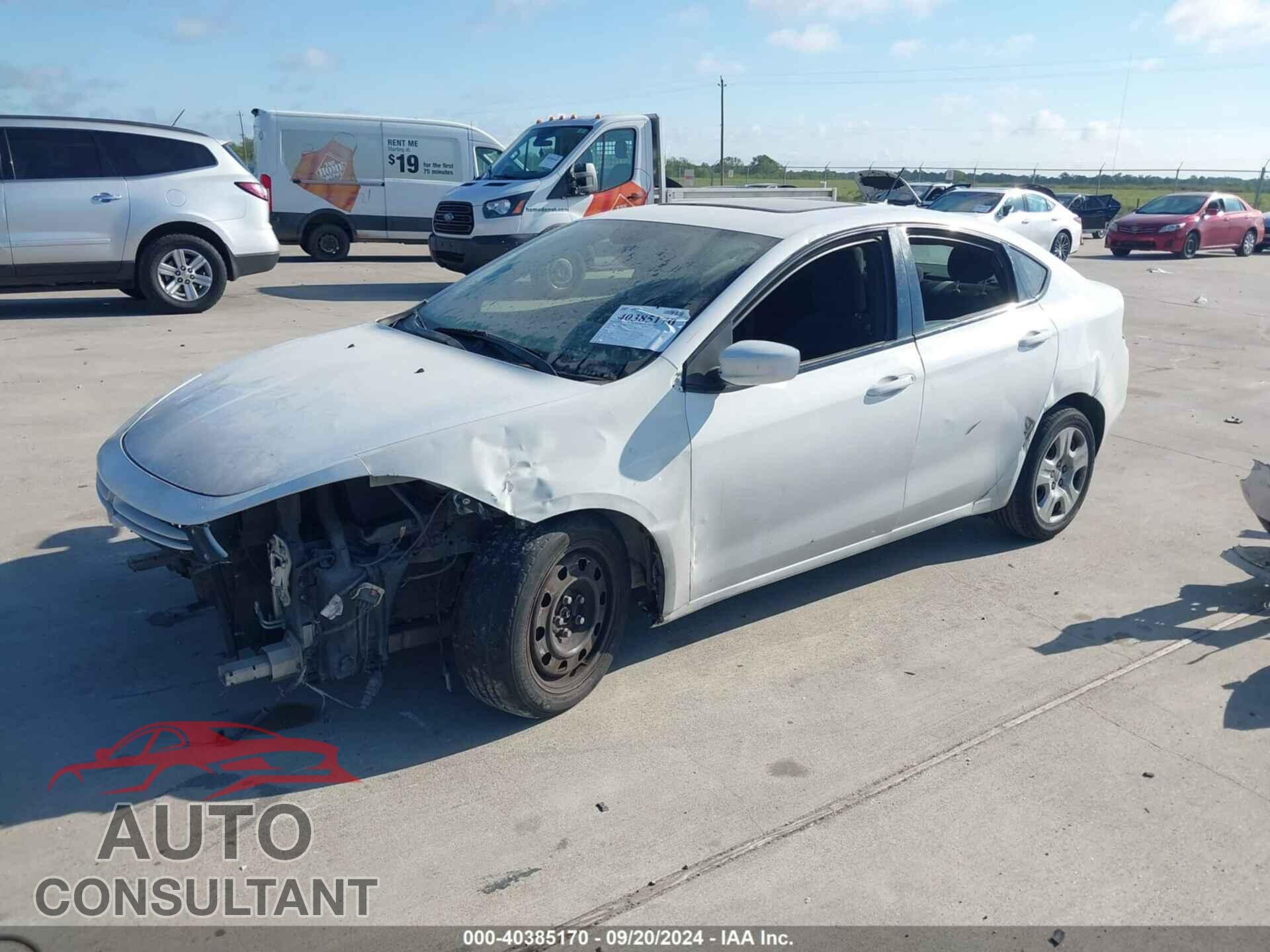 DODGE DART 2014 - 1C3CDFAA3ED771472