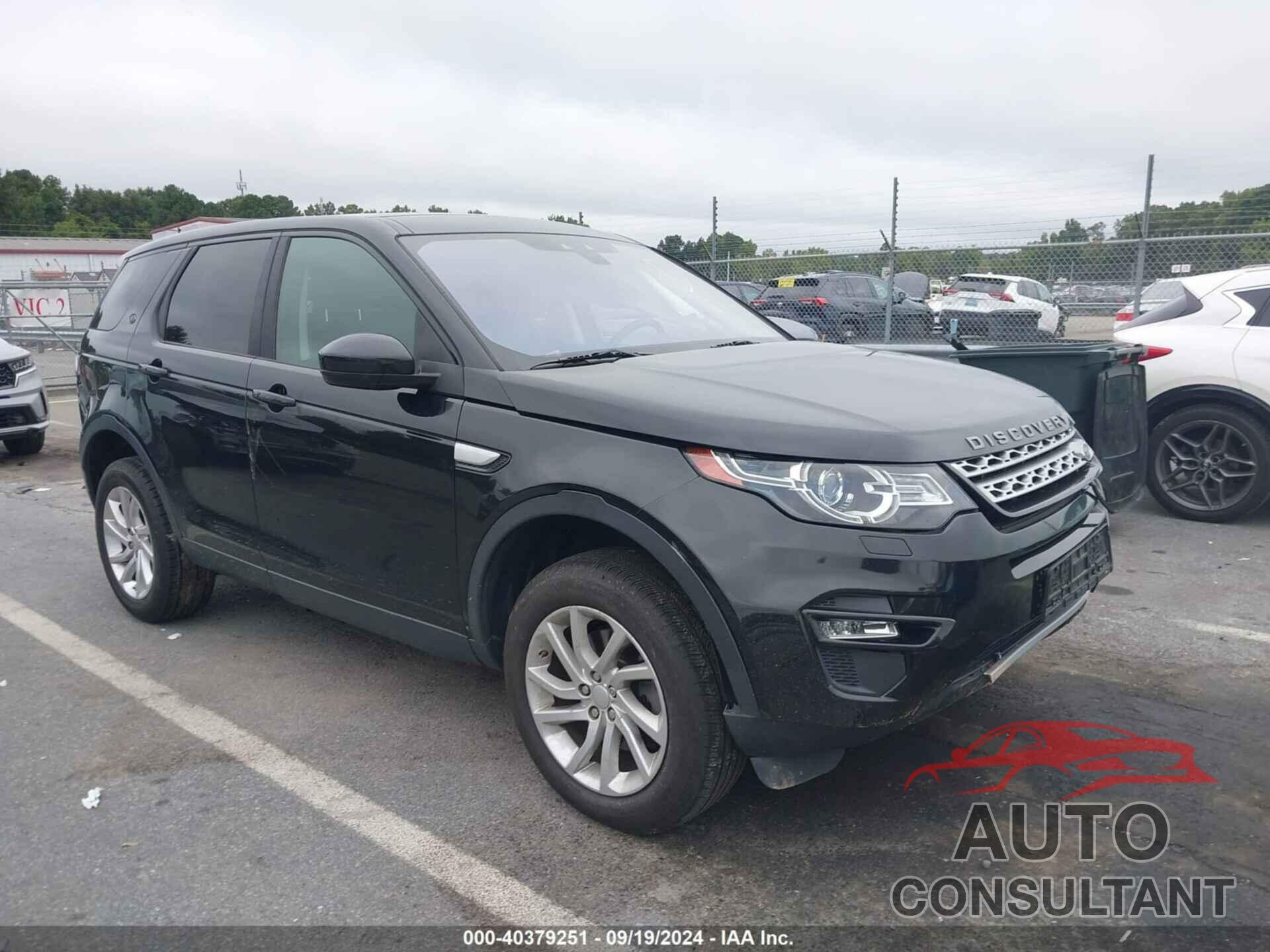 LAND ROVER DISCOVERY SPORT 2017 - SALCR2BG0HH636450