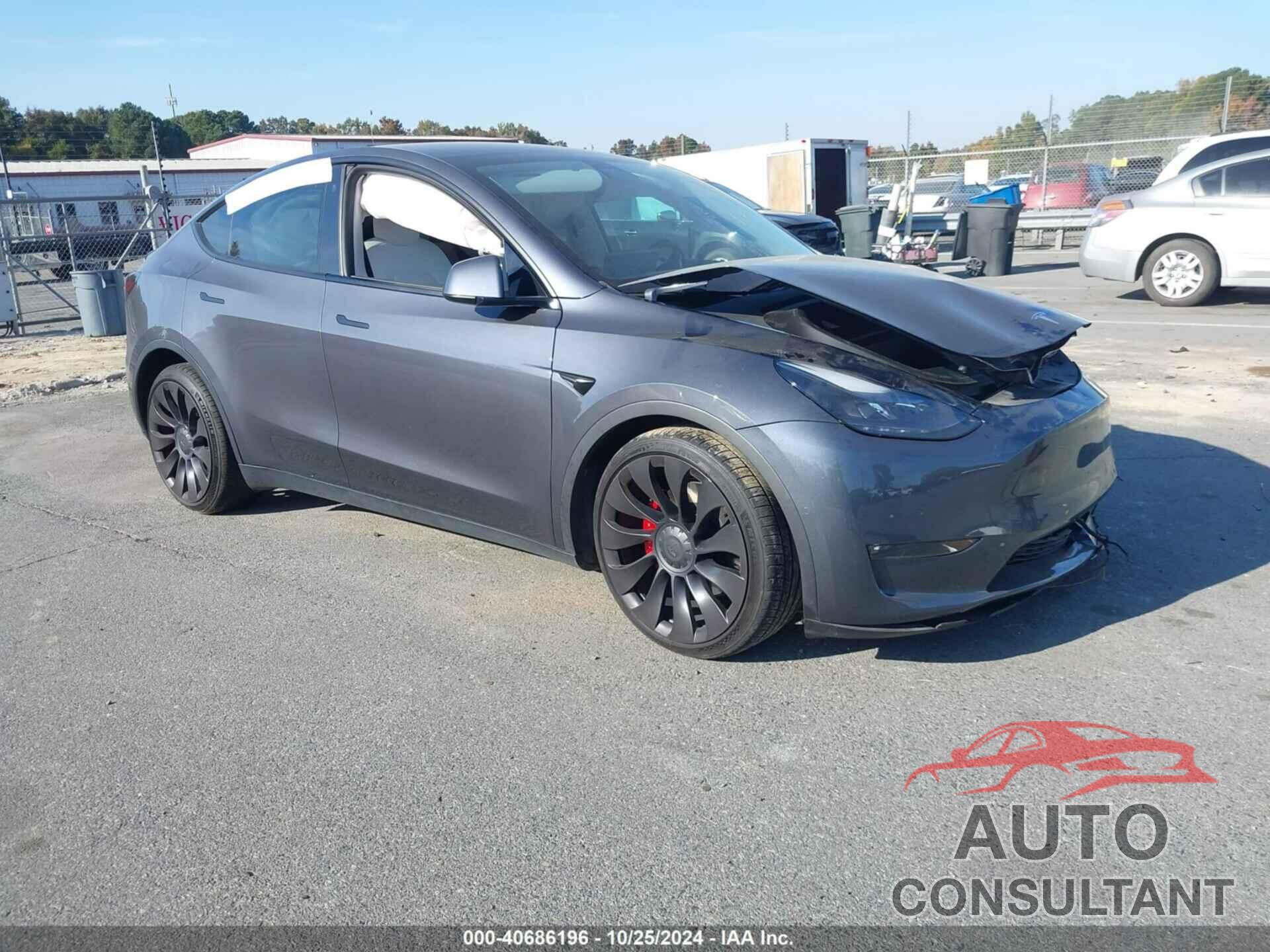 TESLA MODEL Y 2022 - 7SAYGDEF1NF368587