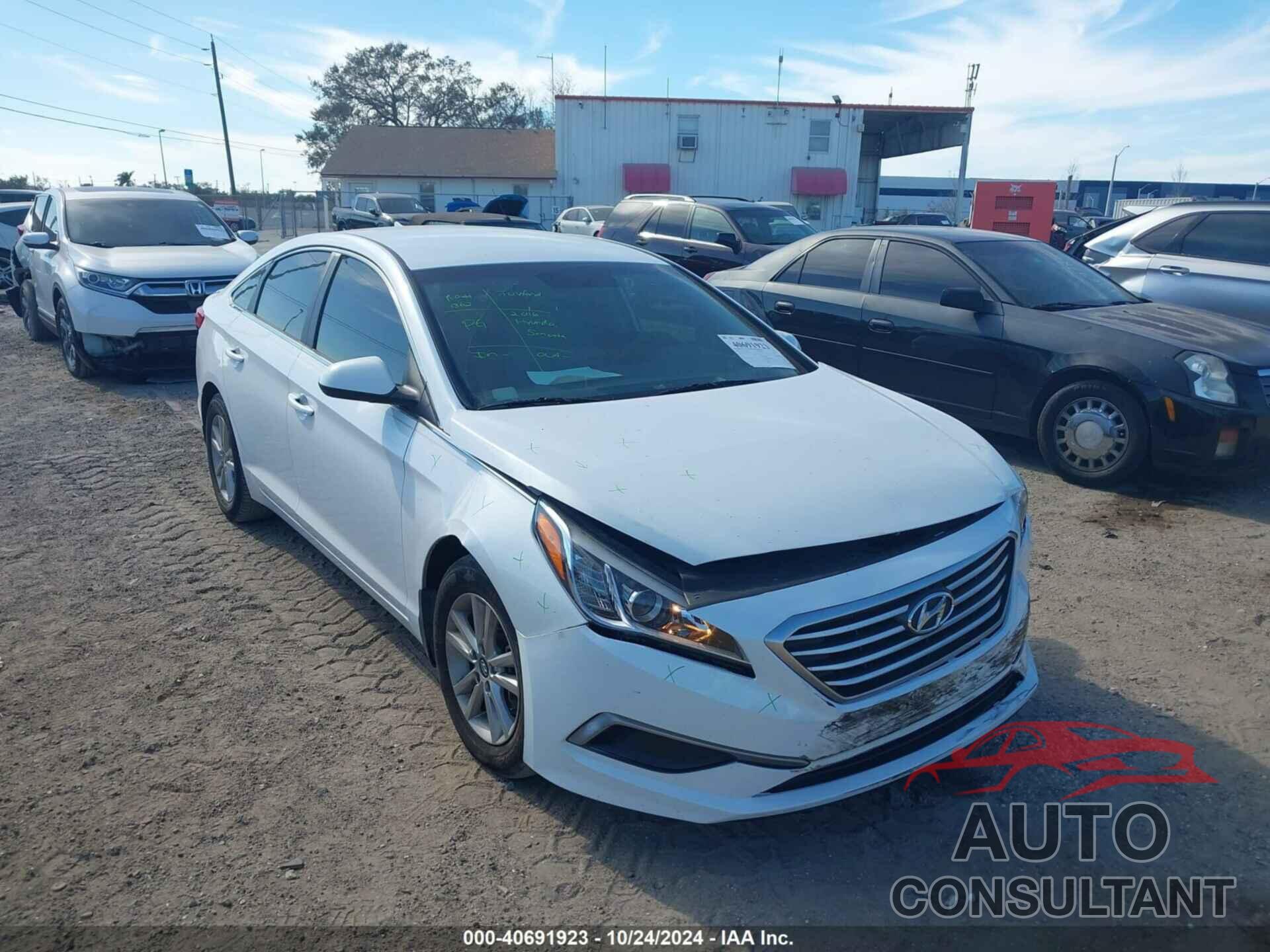 HYUNDAI SONATA 2016 - 5NPE24AF5GH289142