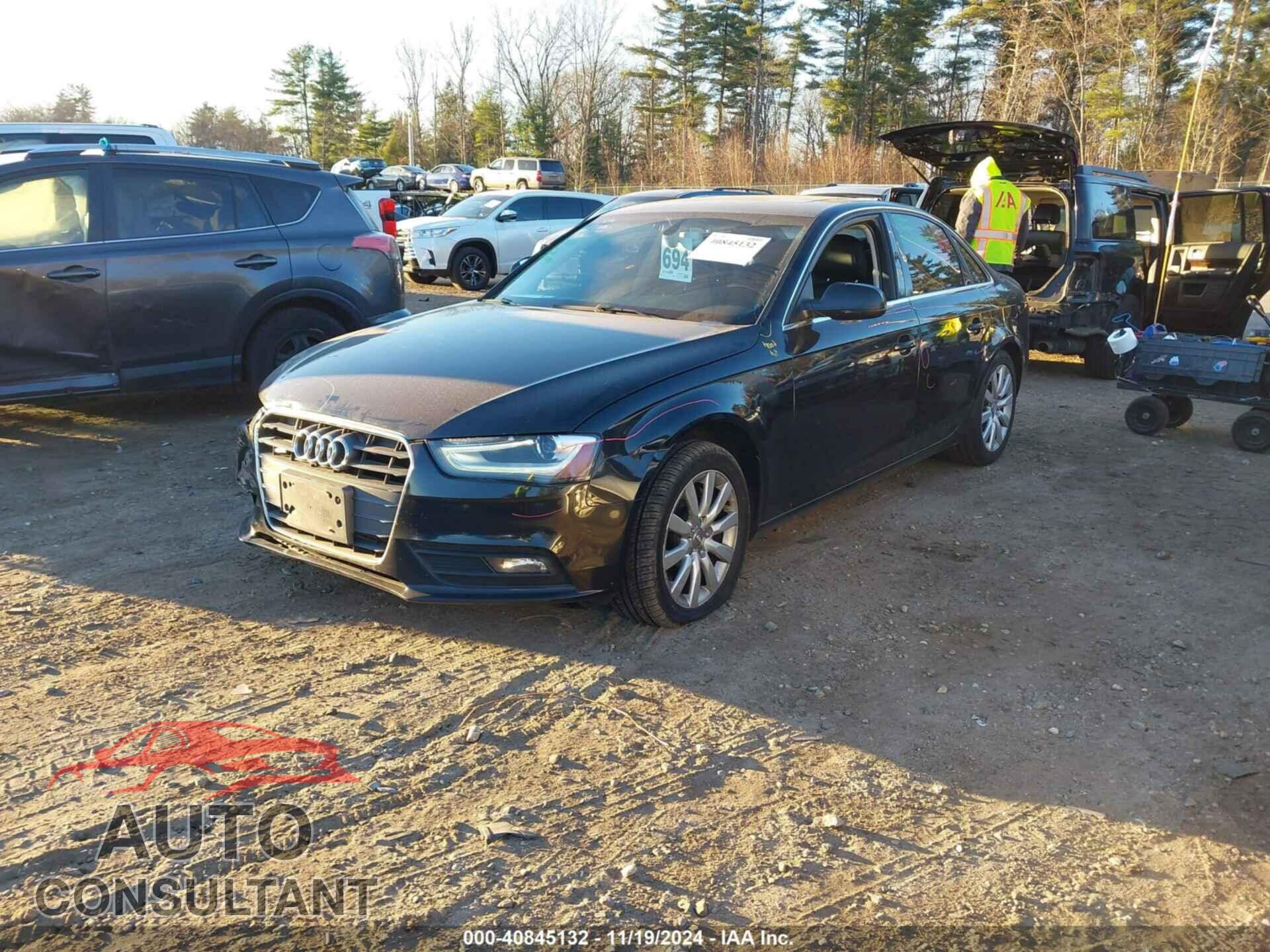 AUDI A4 2013 - WAUBFAFL4DN036827
