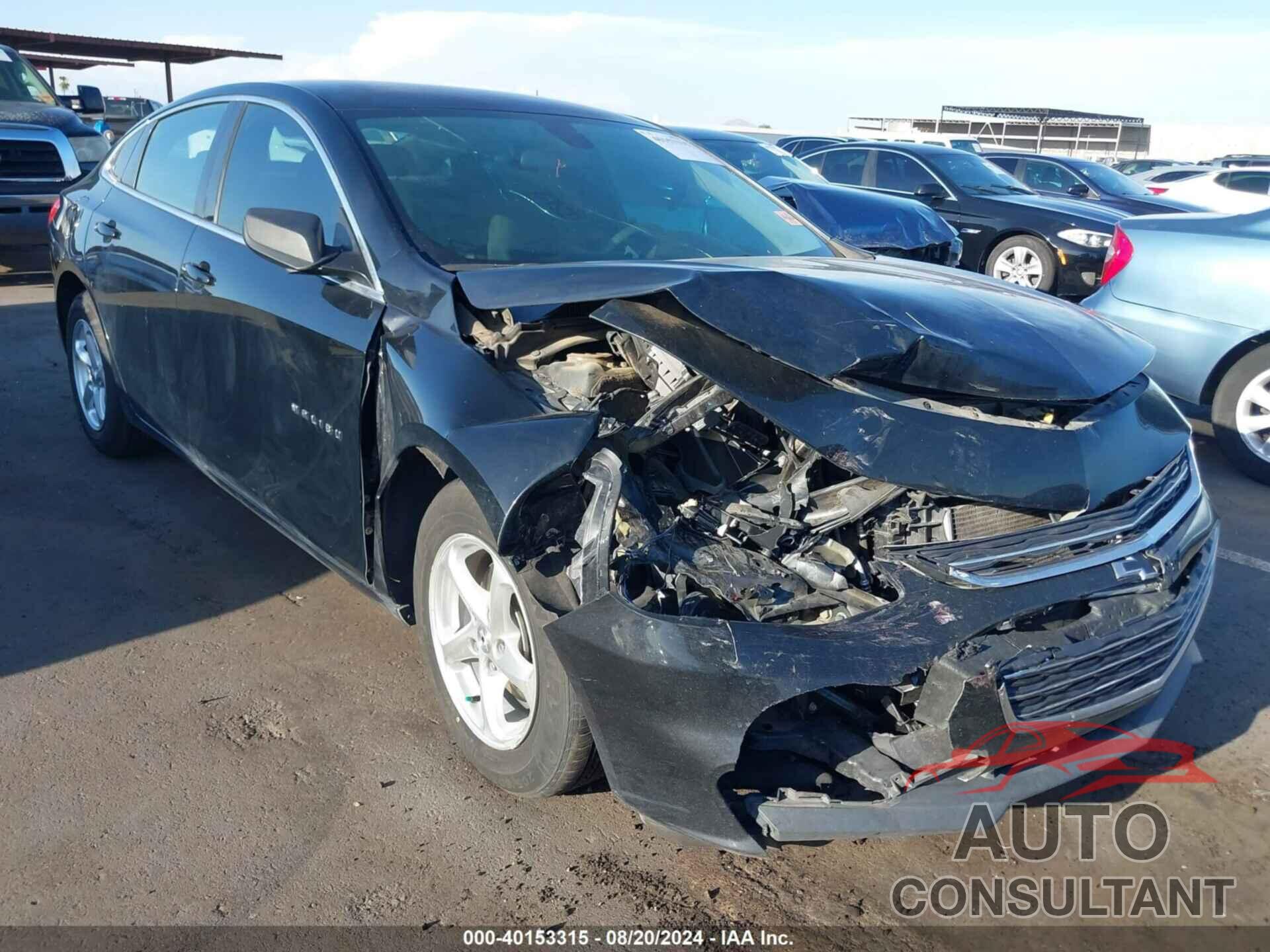 CHEVROLET MALIBU 2018 - 1G1ZB5ST1JF228408