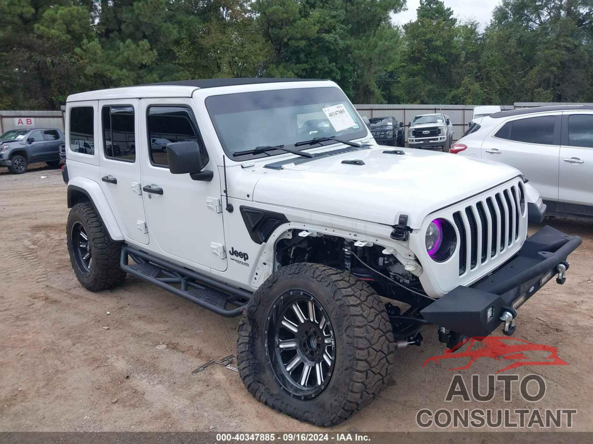 JEEP WRANGLER UNLIMITED 2022 - 1C4HJXEN0NW262604