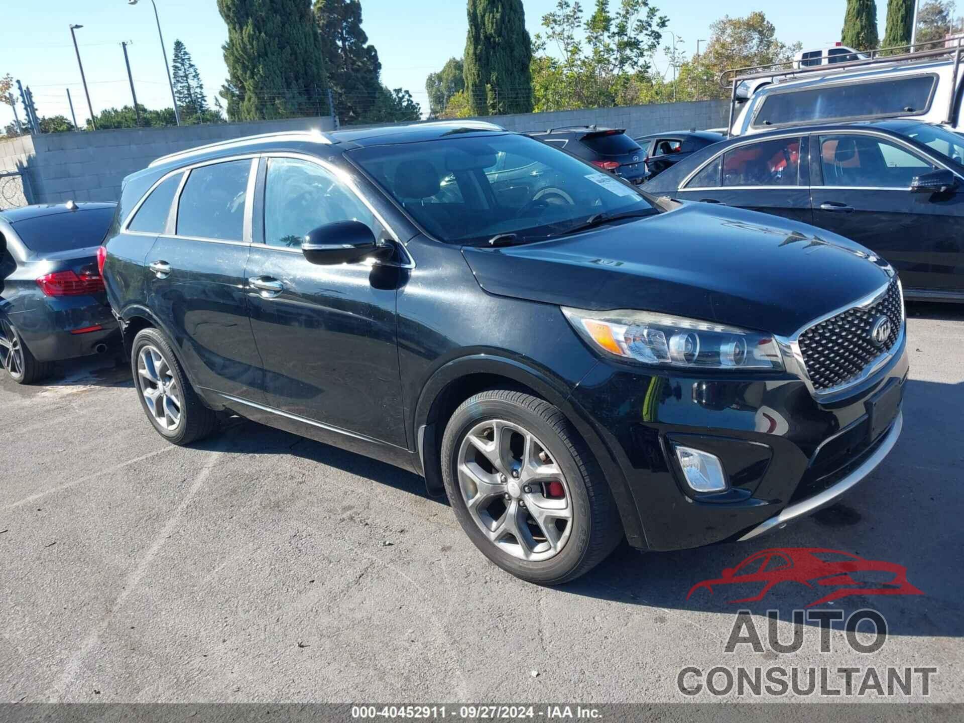 KIA SORENTO 2016 - 5XYPK4A51GG155929