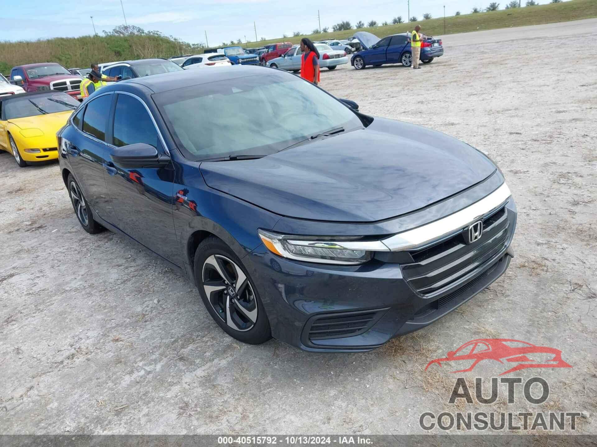 HONDA INSIGHT 2022 - 19XZE4F50NE001182