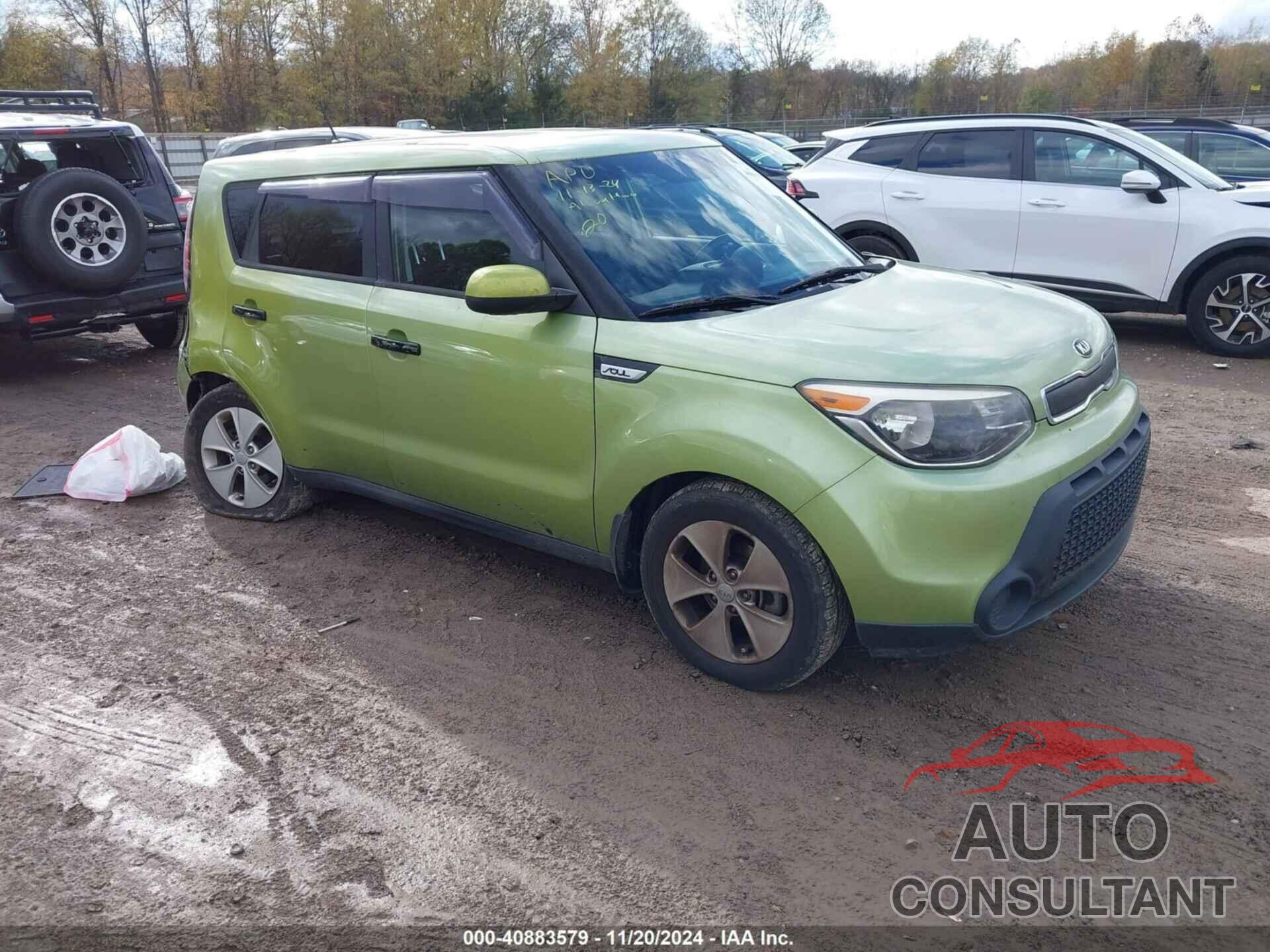 KIA SOUL 2016 - KNDJN2A24G7822674