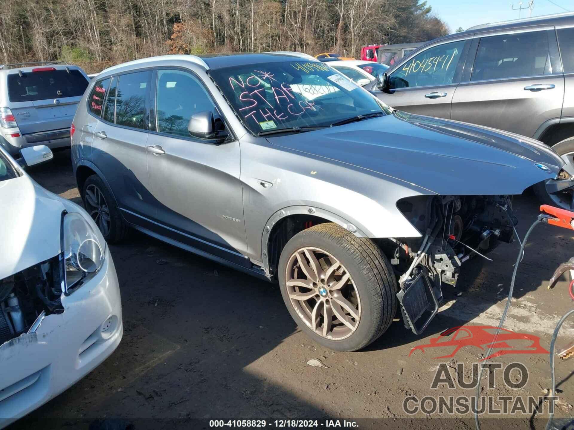 BMW X3 2017 - 5UXWX7C53H0S18577