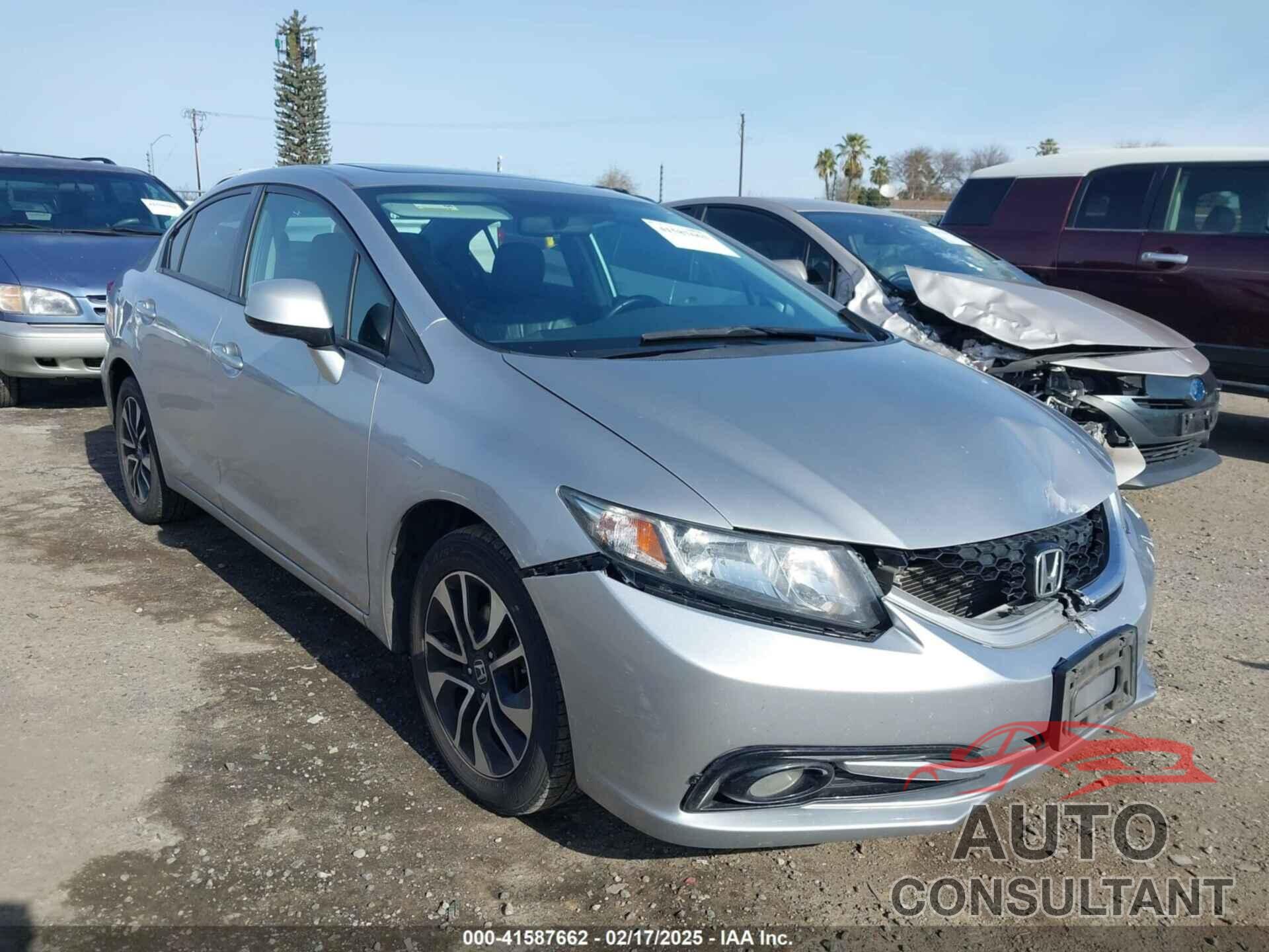 HONDA CIVIC 2013 - 19XFB2F97DE288926