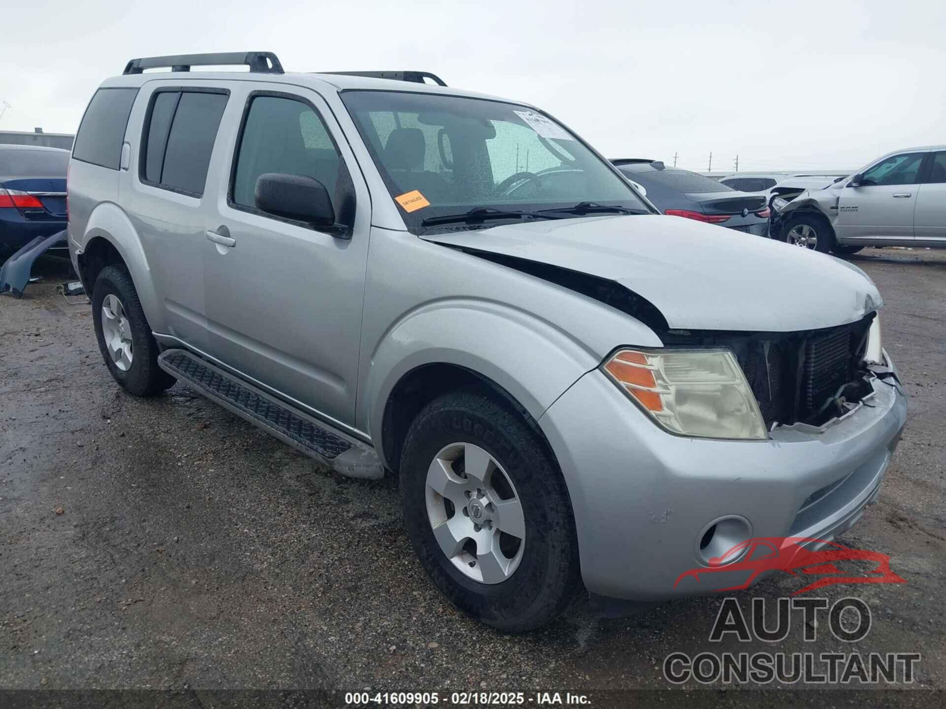 NISSAN PATHFINDER 2010 - 5N1AR1NB0AC623902