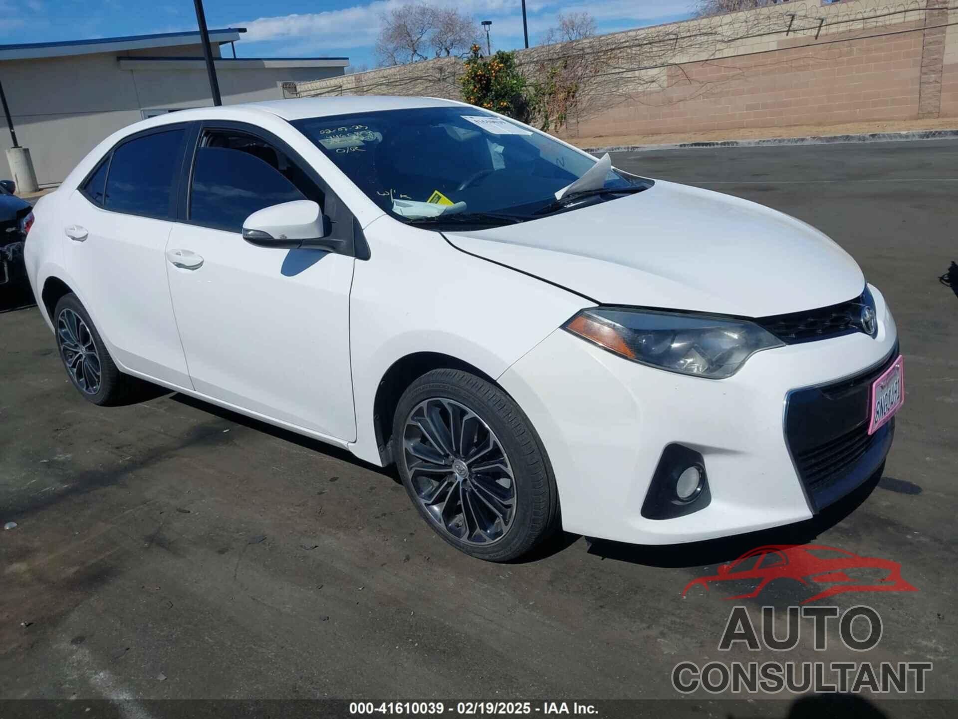 TOYOTA COROLLA 2016 - 2T1BURHE3GC706218