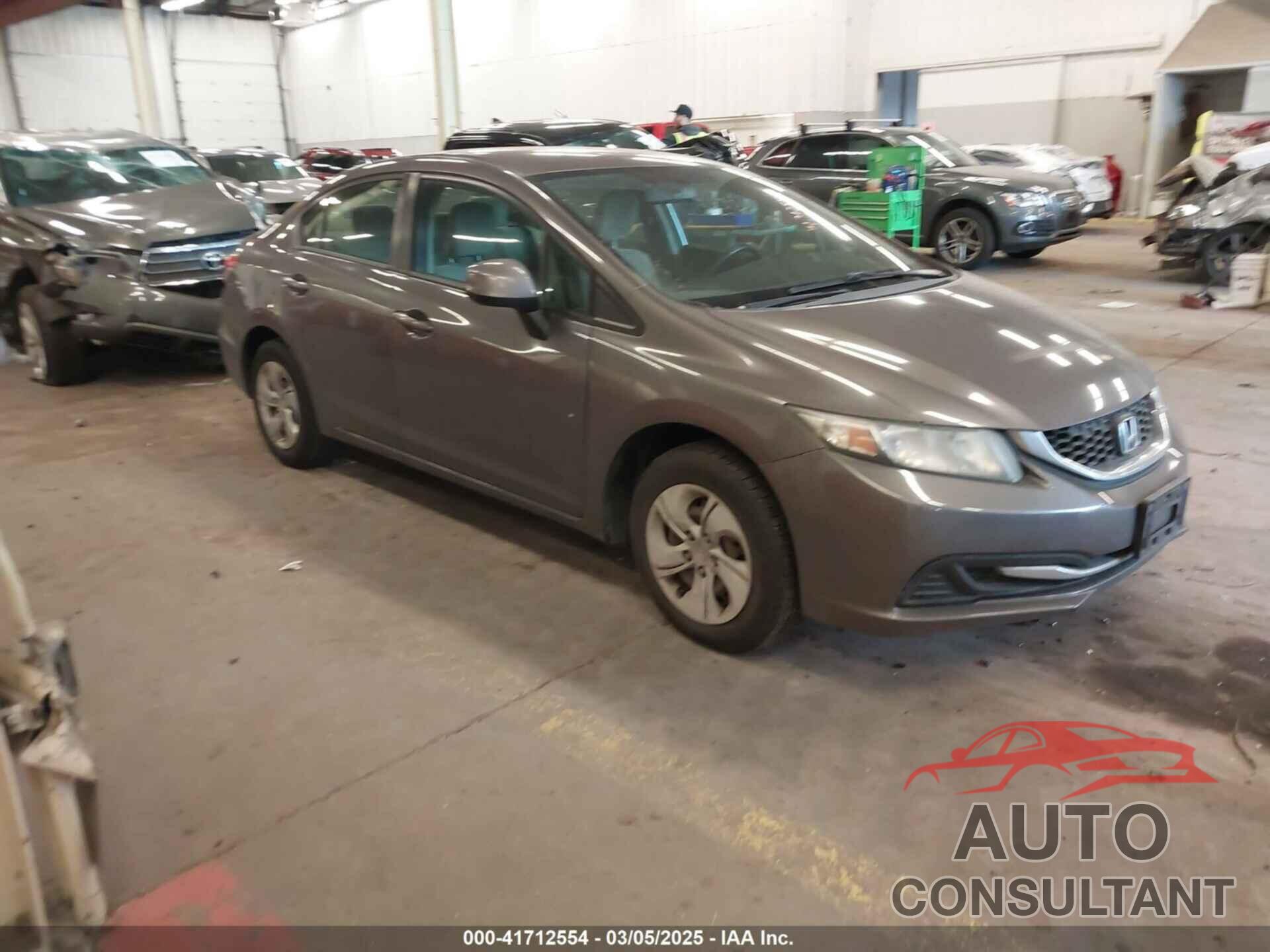 HONDA CIVIC 2013 - 19XFB2F54DE218720