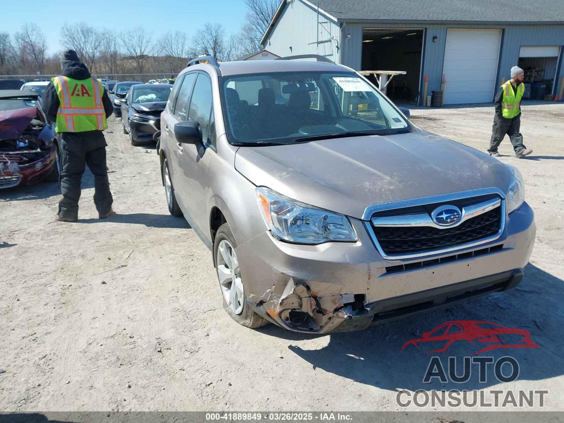 SUBARU FORESTER 2015 - JF2SJABC1FH577568