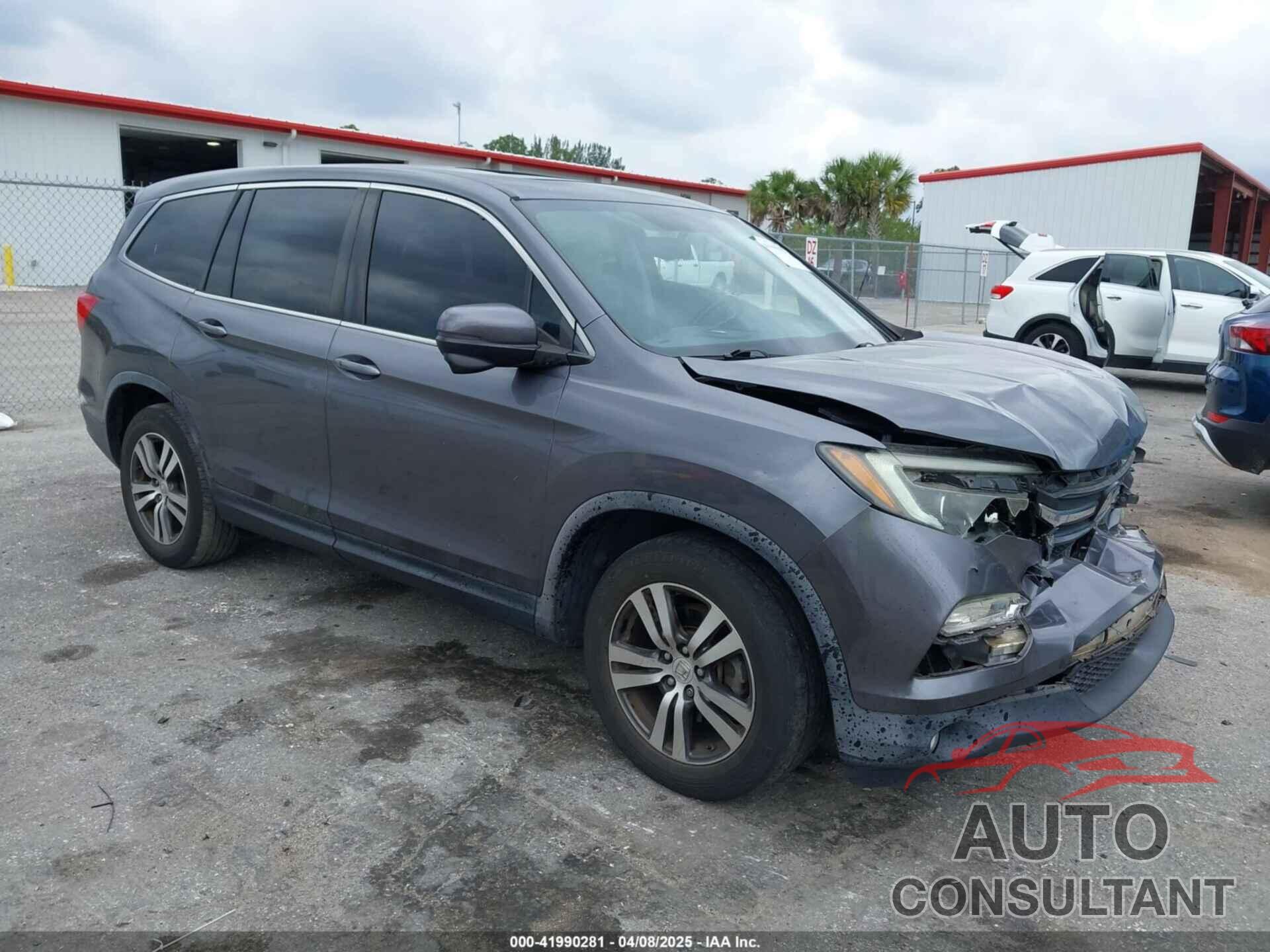 HONDA PILOT 2016 - 5FNYF5H71GB038672