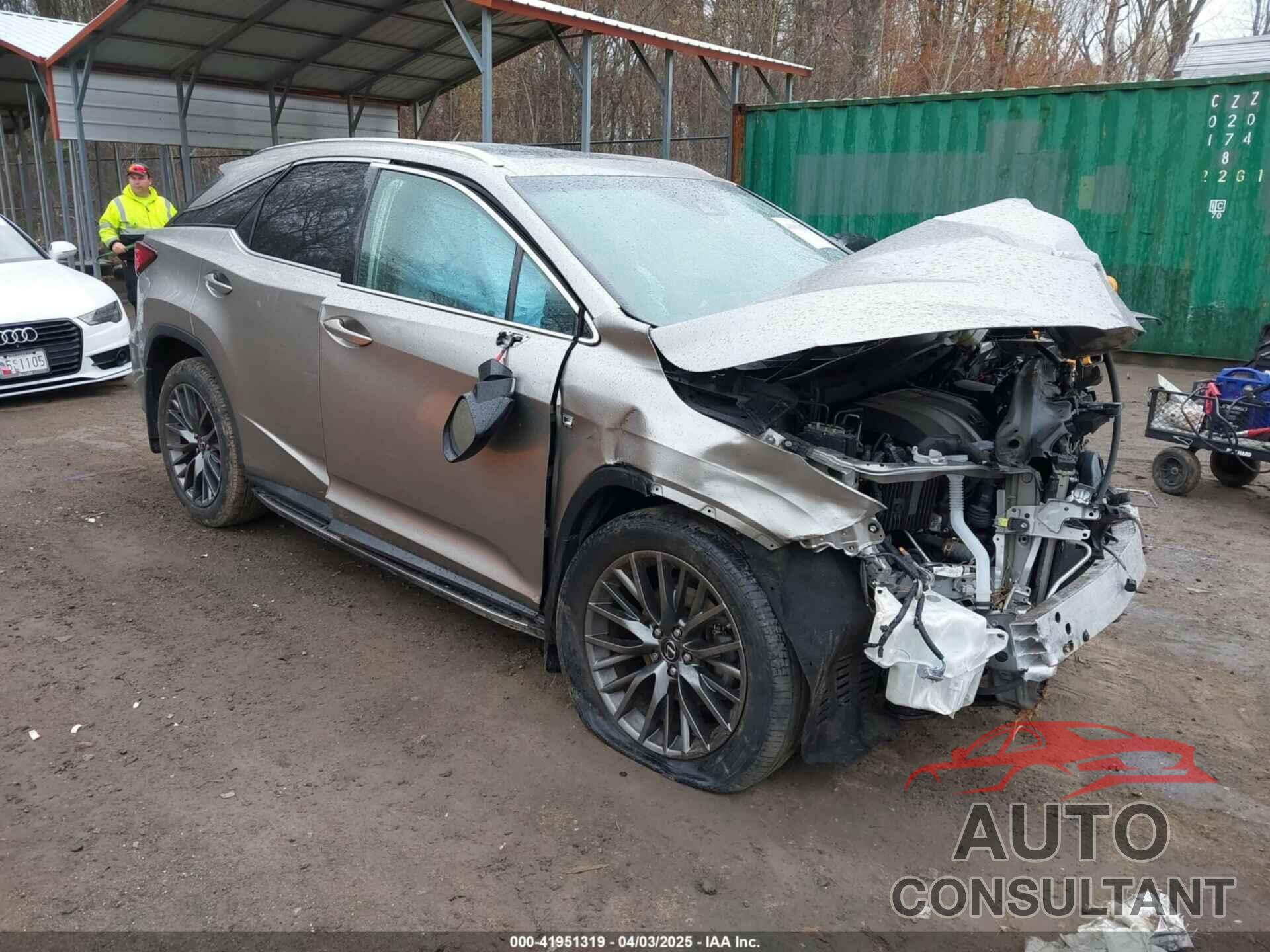 LEXUS RX 350 2017 - 2T2BZMCA6HC084574