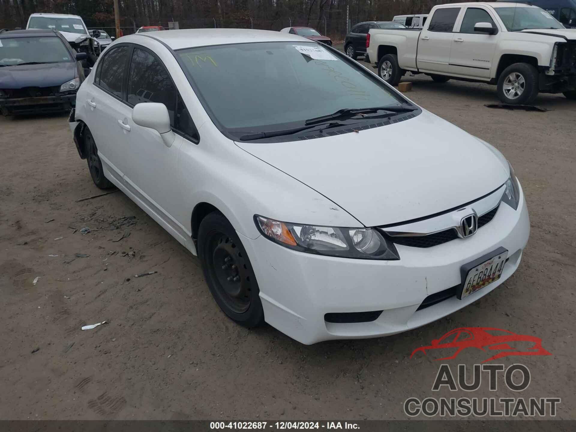 HONDA CIVIC 2010 - 2HGFA1F53AH576115