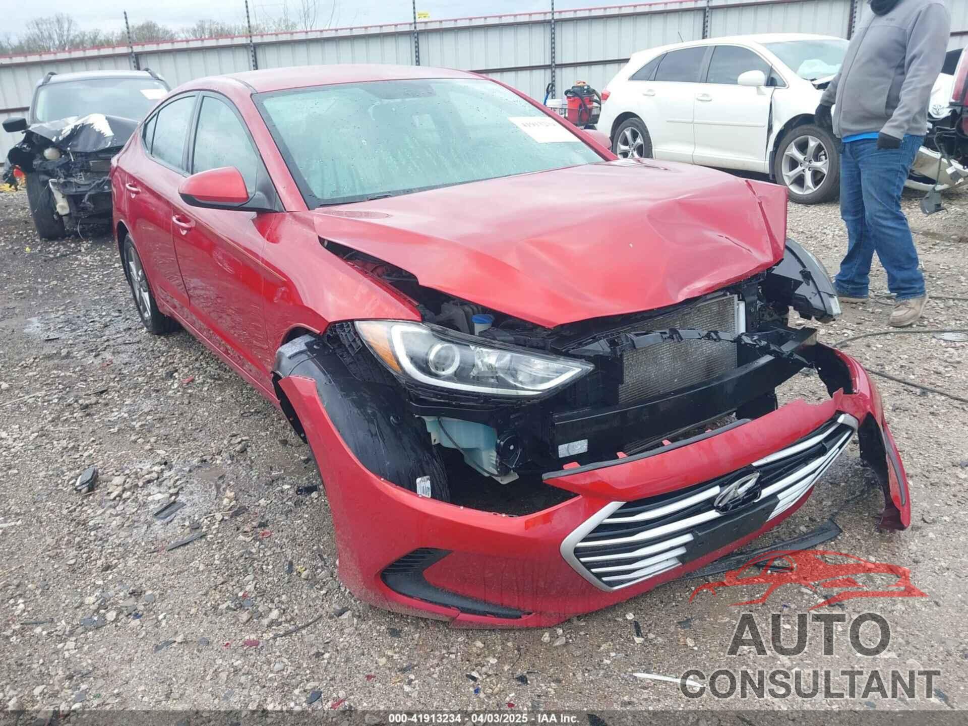 HYUNDAI ELANTRA 2017 - 5NPD84LF7HH132415