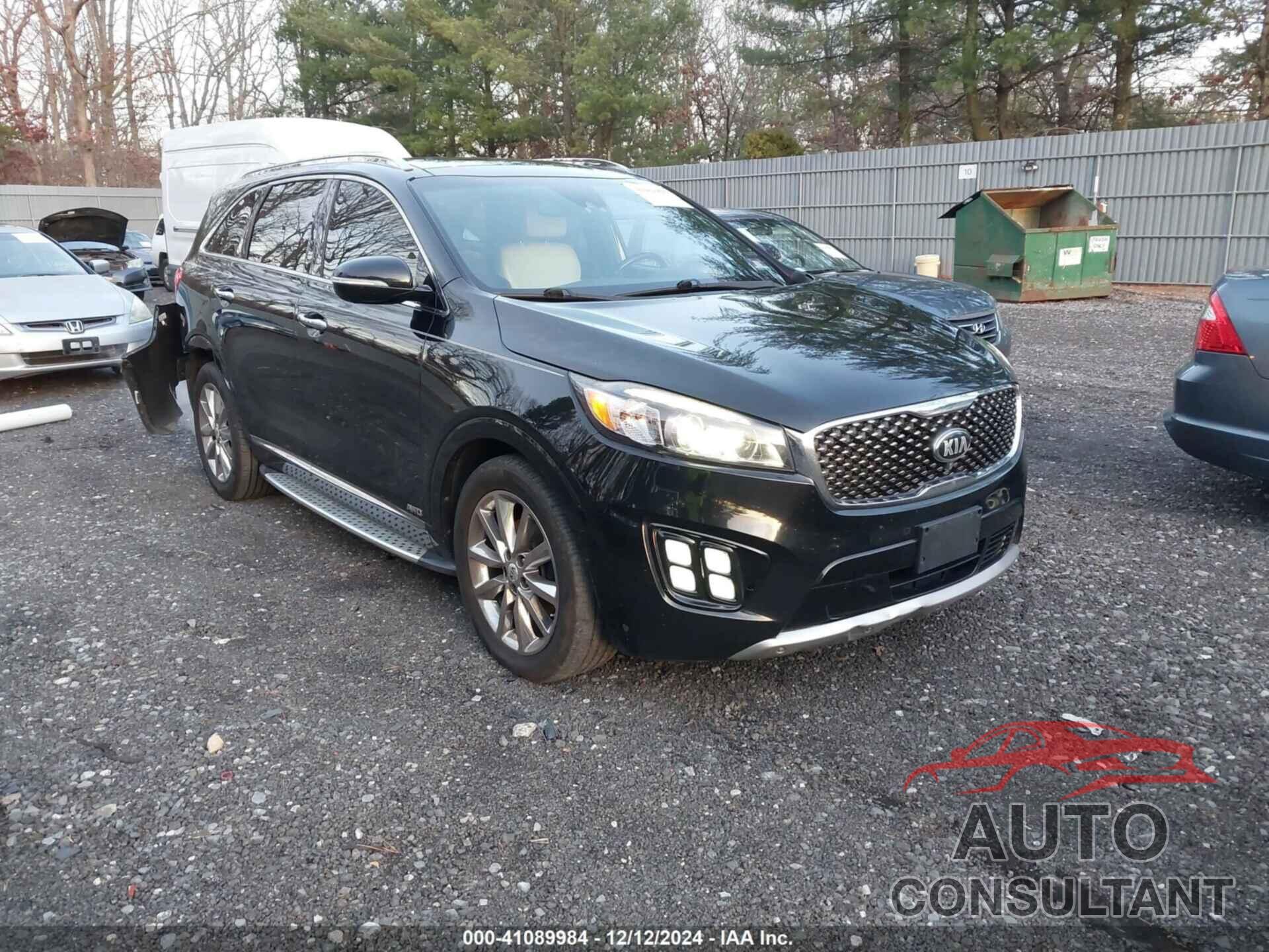 KIA SORENTO 2017 - 5XYPKDA58HG306041