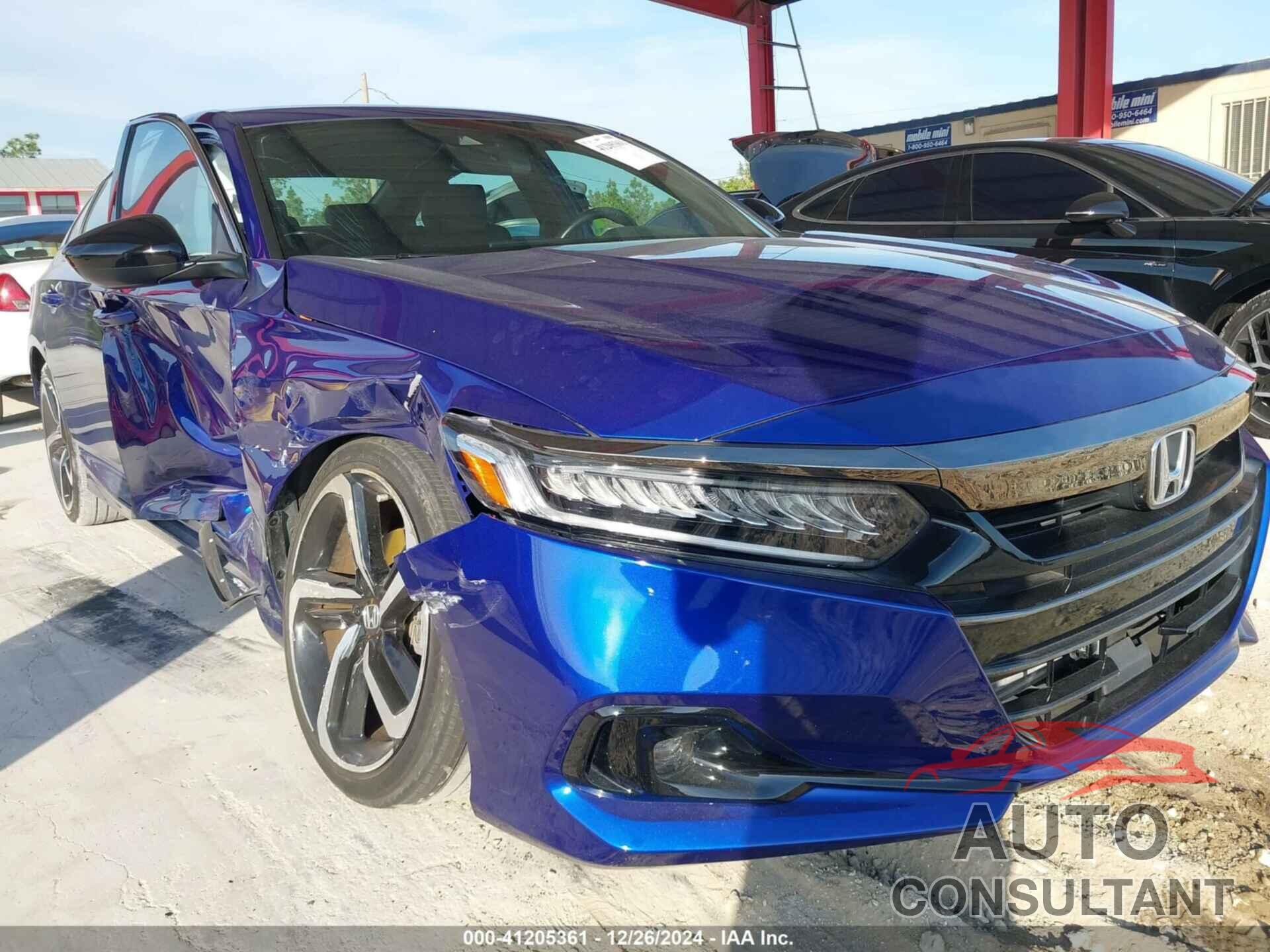 HONDA ACCORD 2022 - 1HGCV1F31NA055212