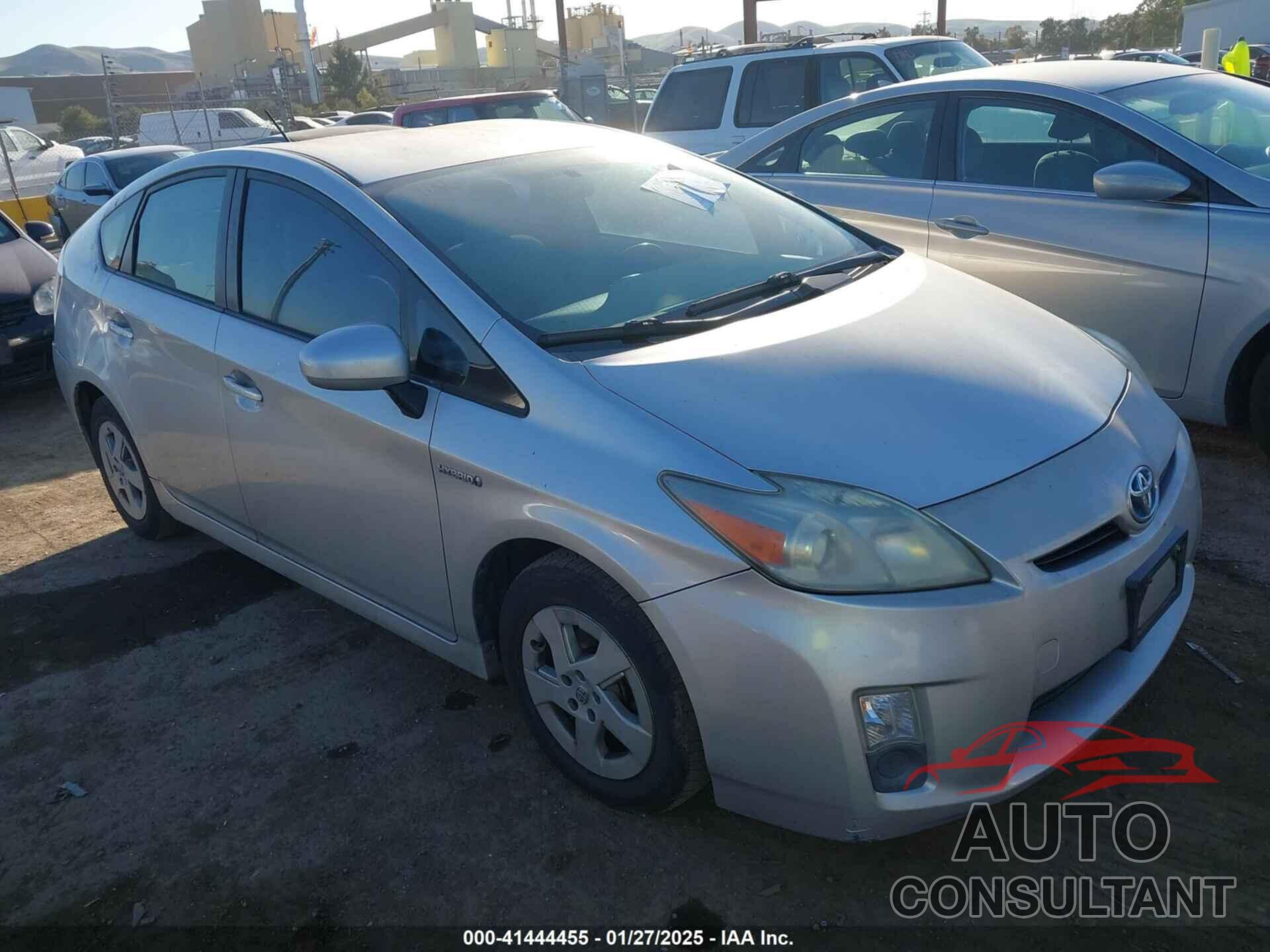 TOYOTA PRIUS 2011 - JTDKN3DU1B5307997