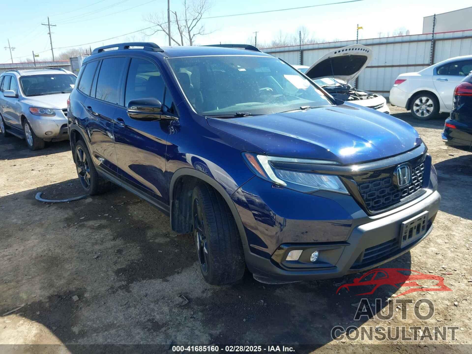 HONDA PASSPORT 2020 - 5FNYF8H03LB007244