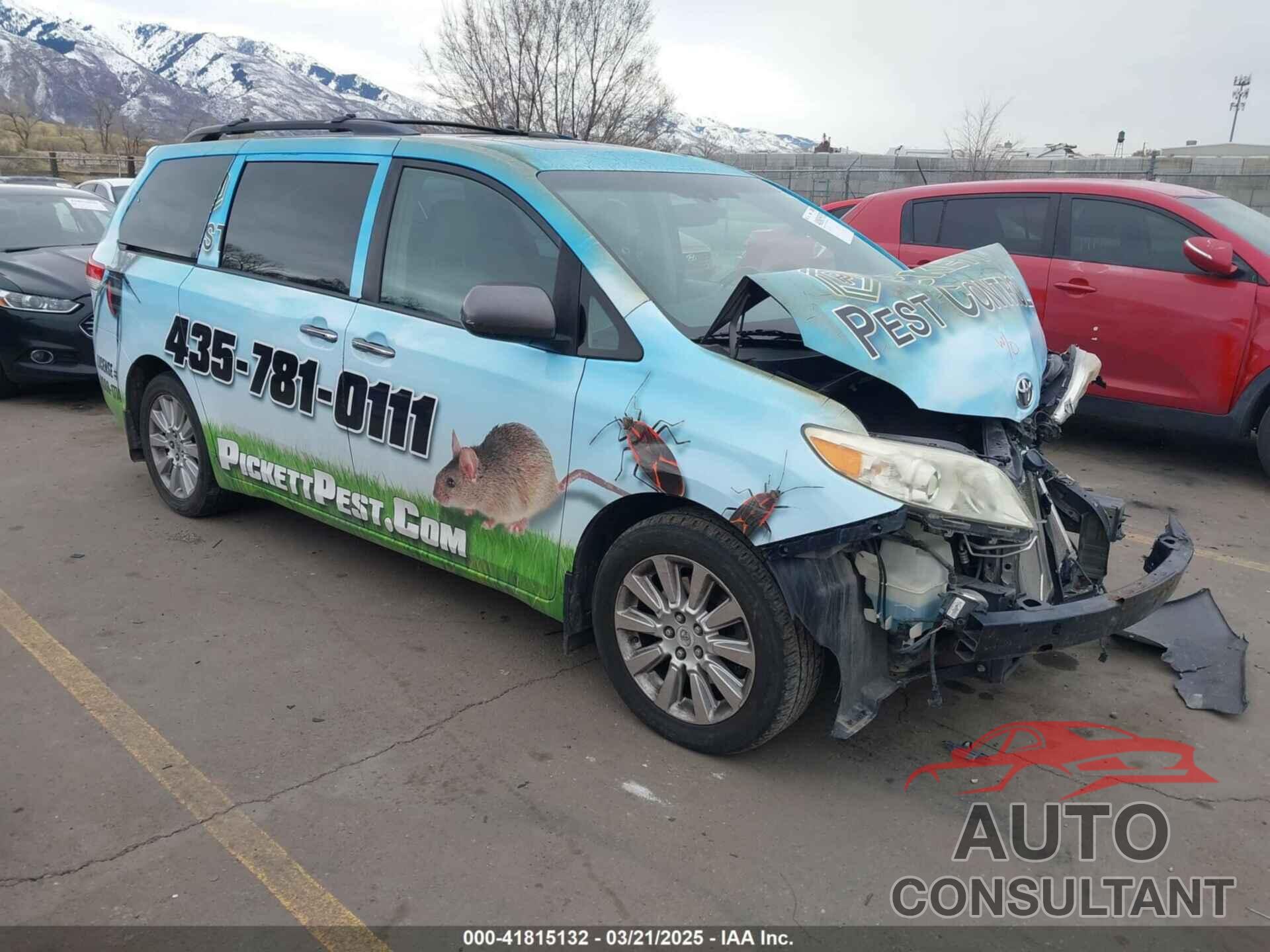 TOYOTA SIENNA 2012 - 5TDDK3DC3CS033755