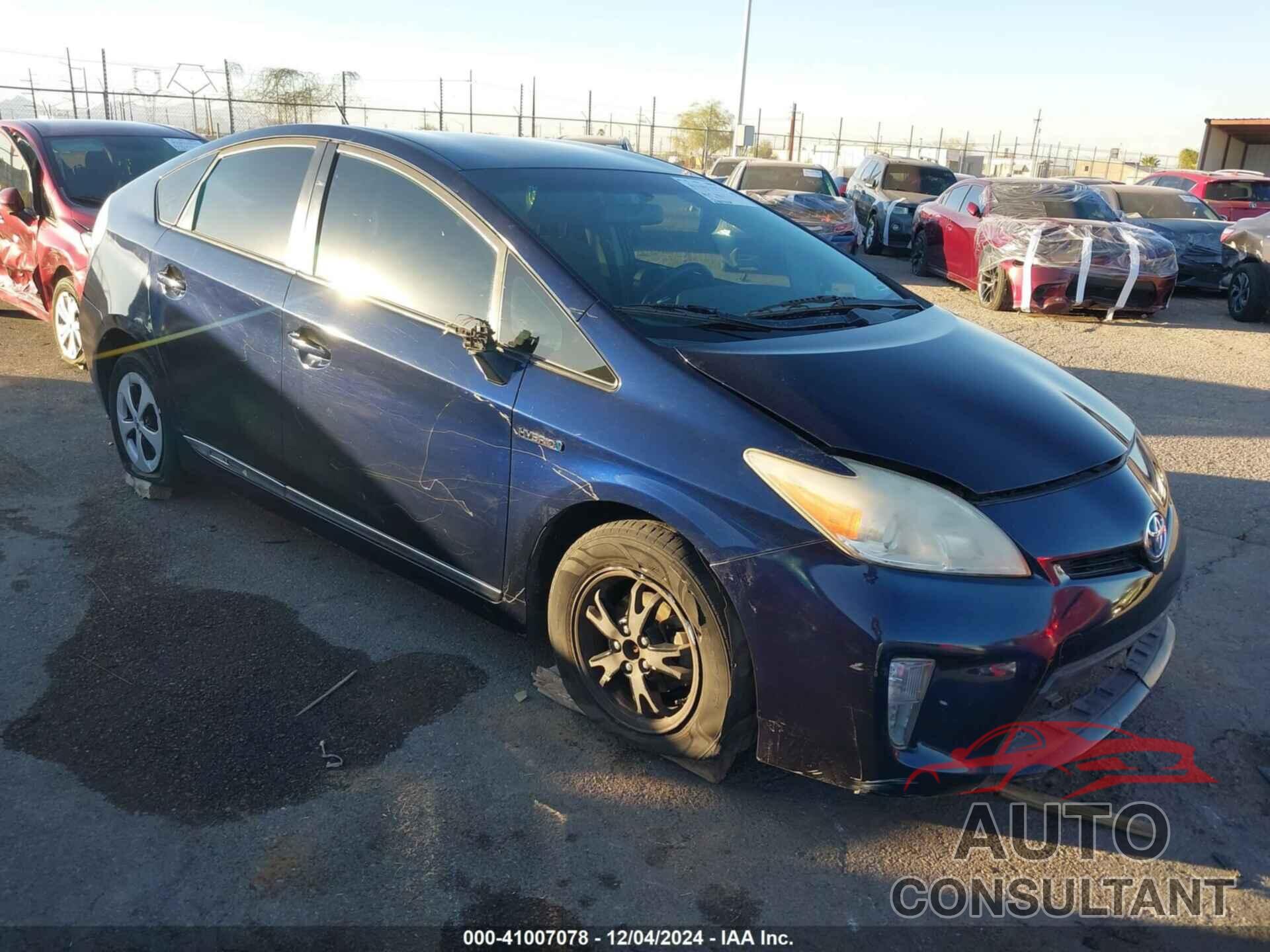 TOYOTA PRIUS 2014 - JTDKN3DUXE1760754