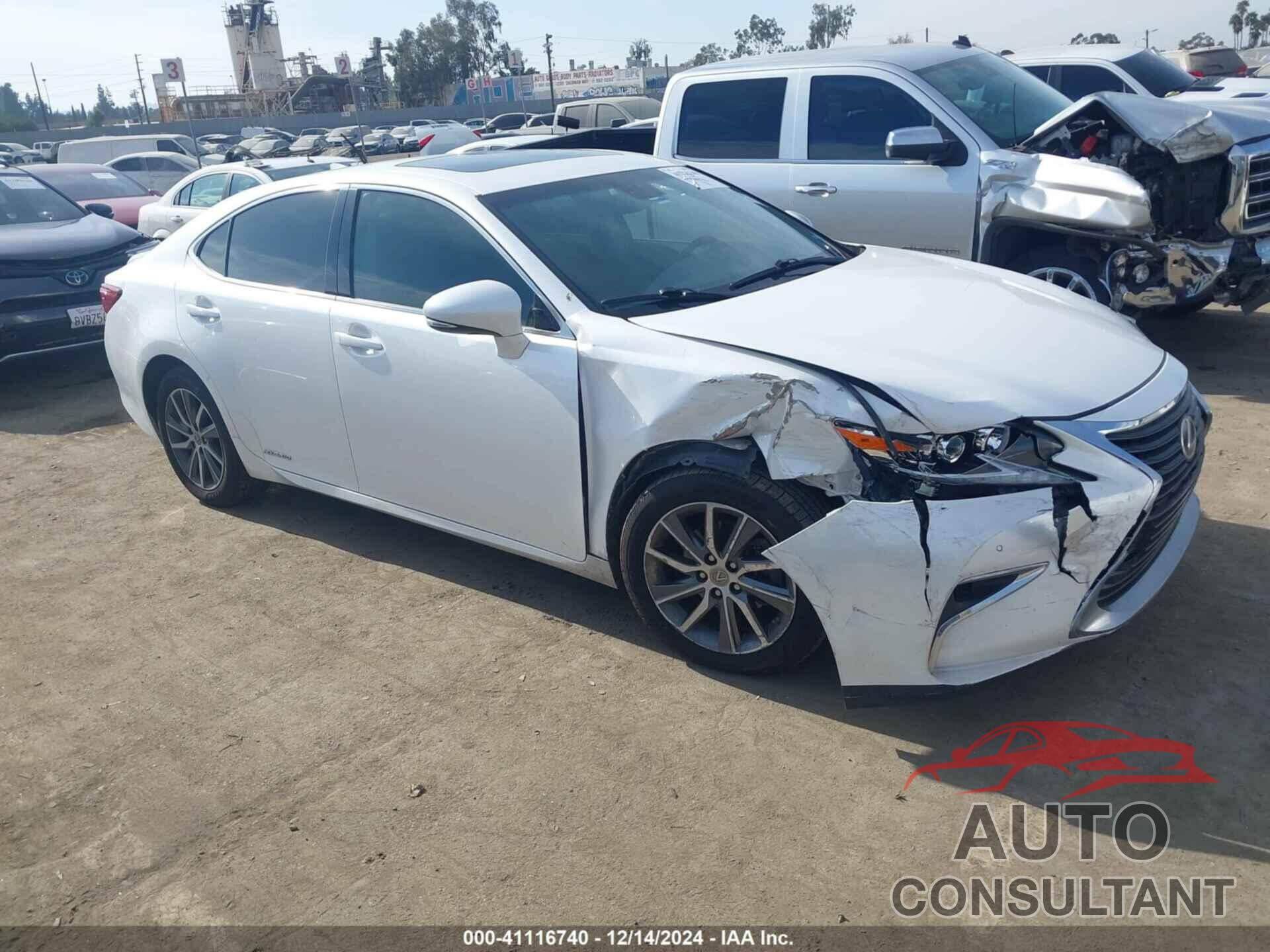 LEXUS ES 300H 2016 - JTHBW1GGXG2113791