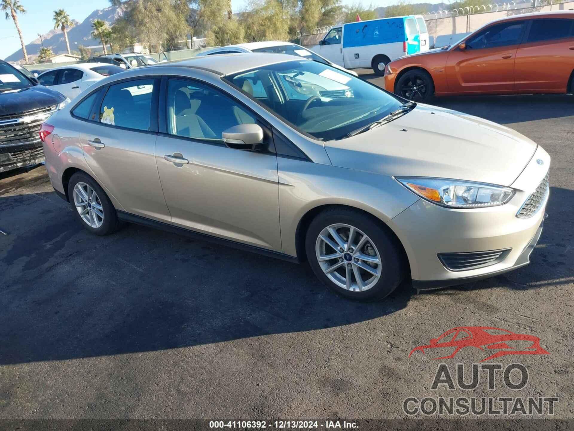 FORD FOCUS 2017 - 1FADP3F21HL296492