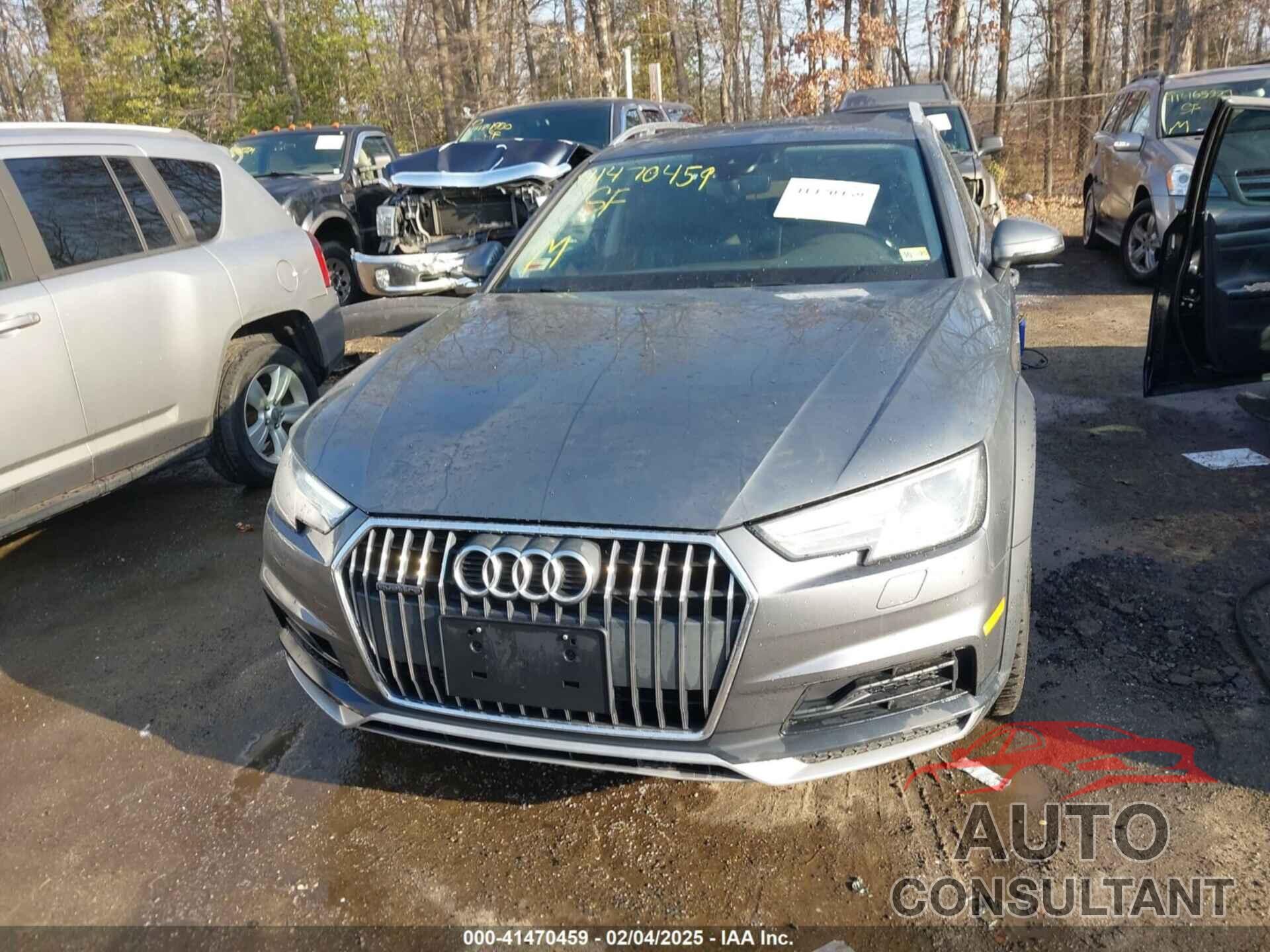 AUDI A4 ALLROAD 2017 - WA17NAF40HA046394
