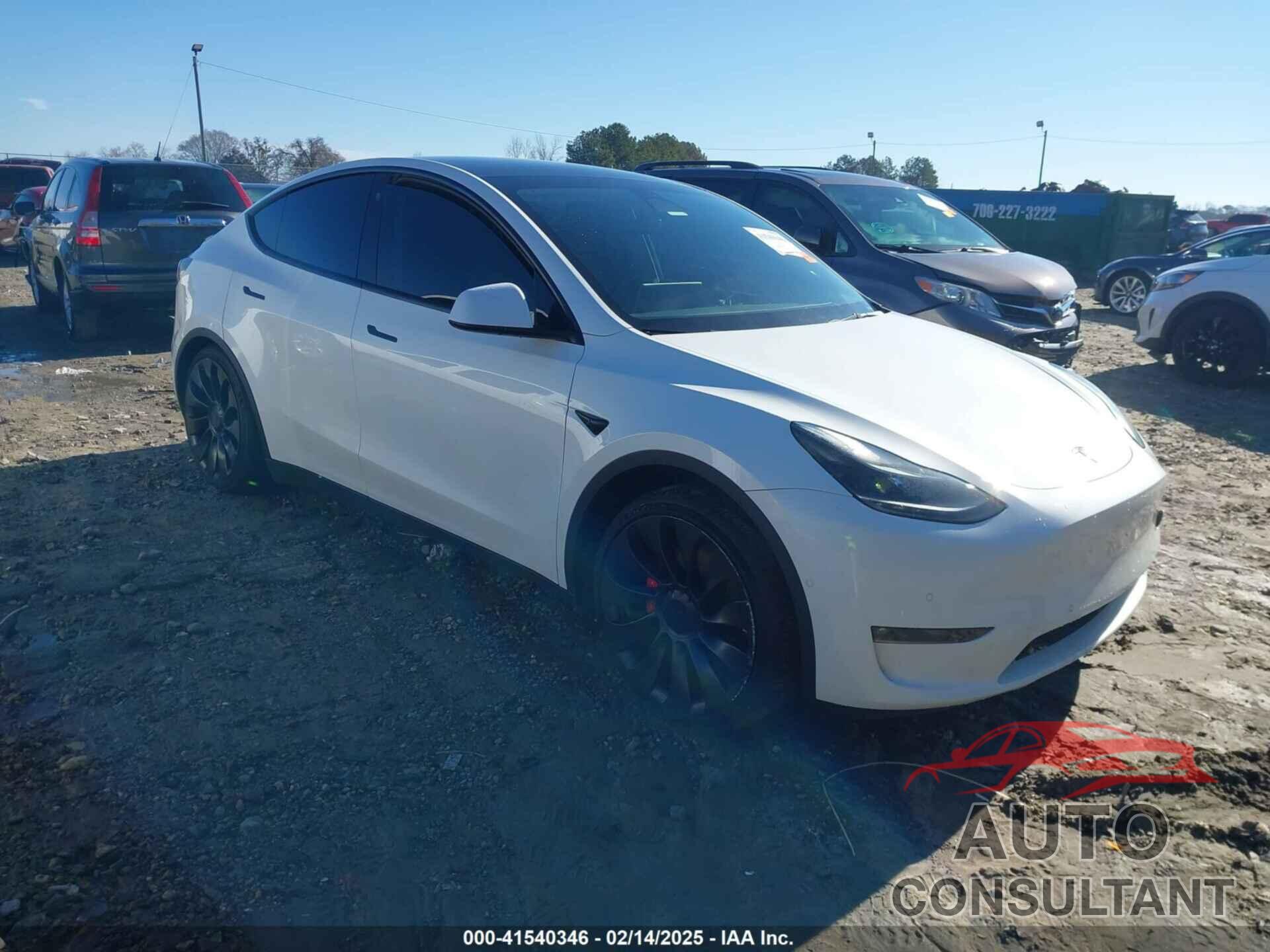 TESLA MODEL Y 2022 - 7SAYGDEF7NF537401