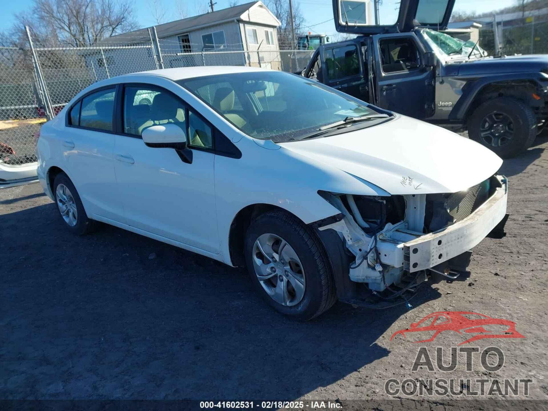 HONDA CIVIC 2015 - 19XFB2F53FE284291