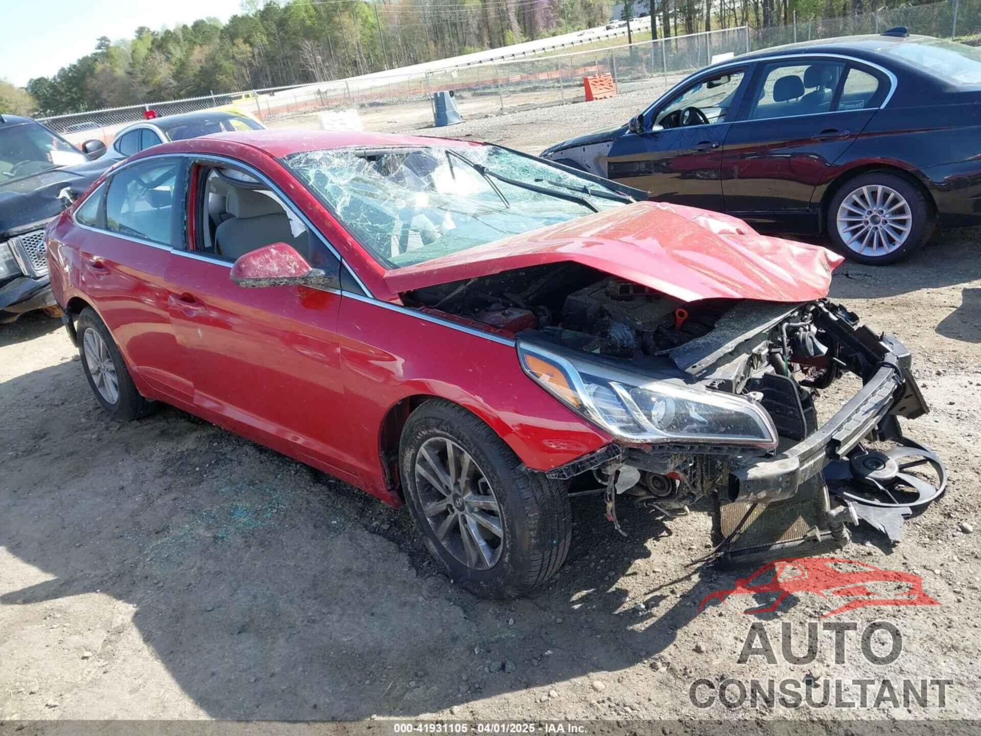 HYUNDAI SONATA 2017 - 5NPE24AF3HH450511
