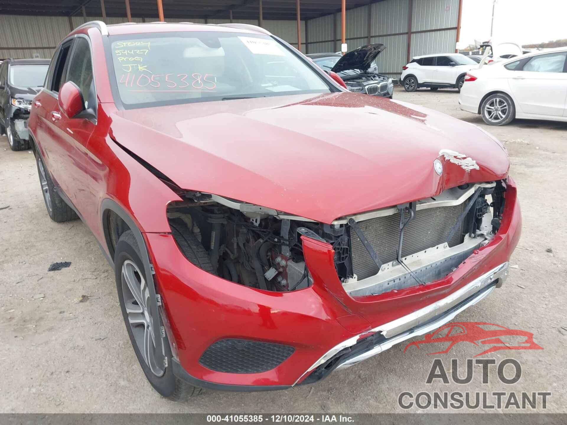 MERCEDES-BENZ GLC 300 2017 - WDC0G4JB1HF165769