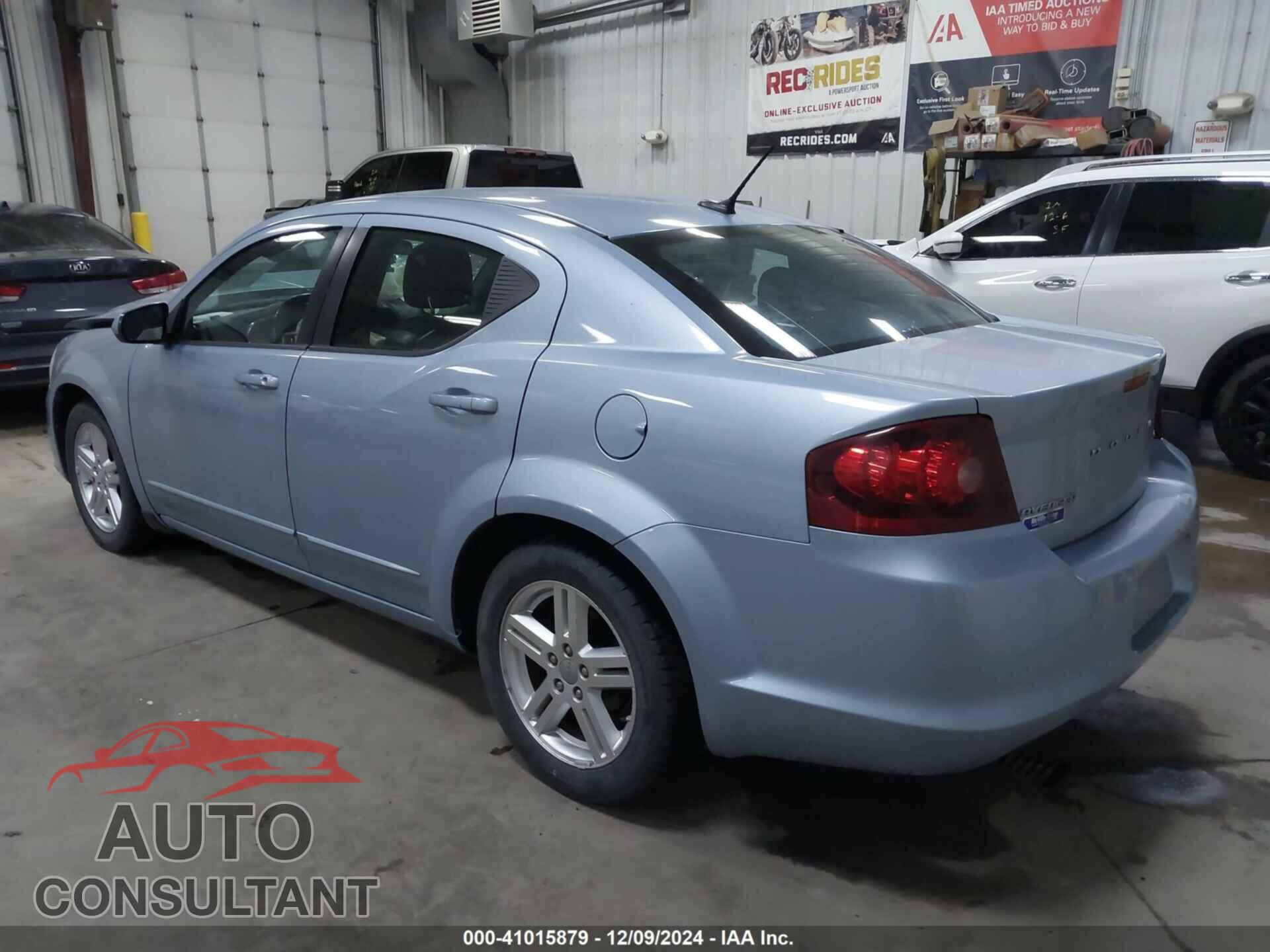 DODGE AVENGER 2013 - 1C3CDZCB1DN637012