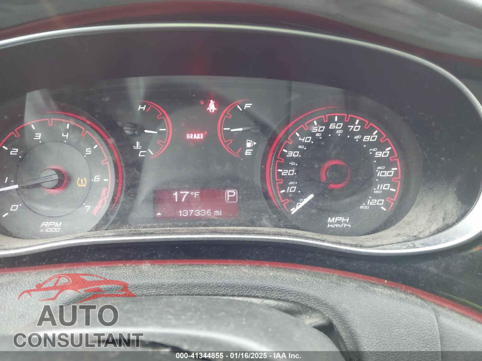 DODGE DART 2015 - 1C3CDFBB6FD374380