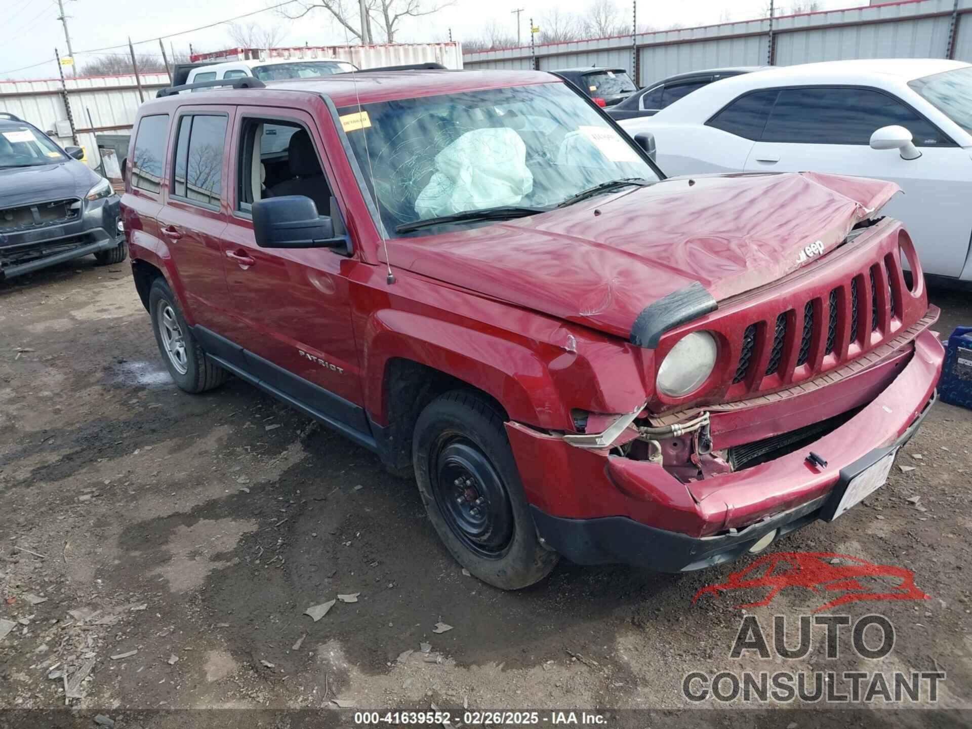 JEEP PATRIOT 2012 - 1C4NJPBA1CD605305