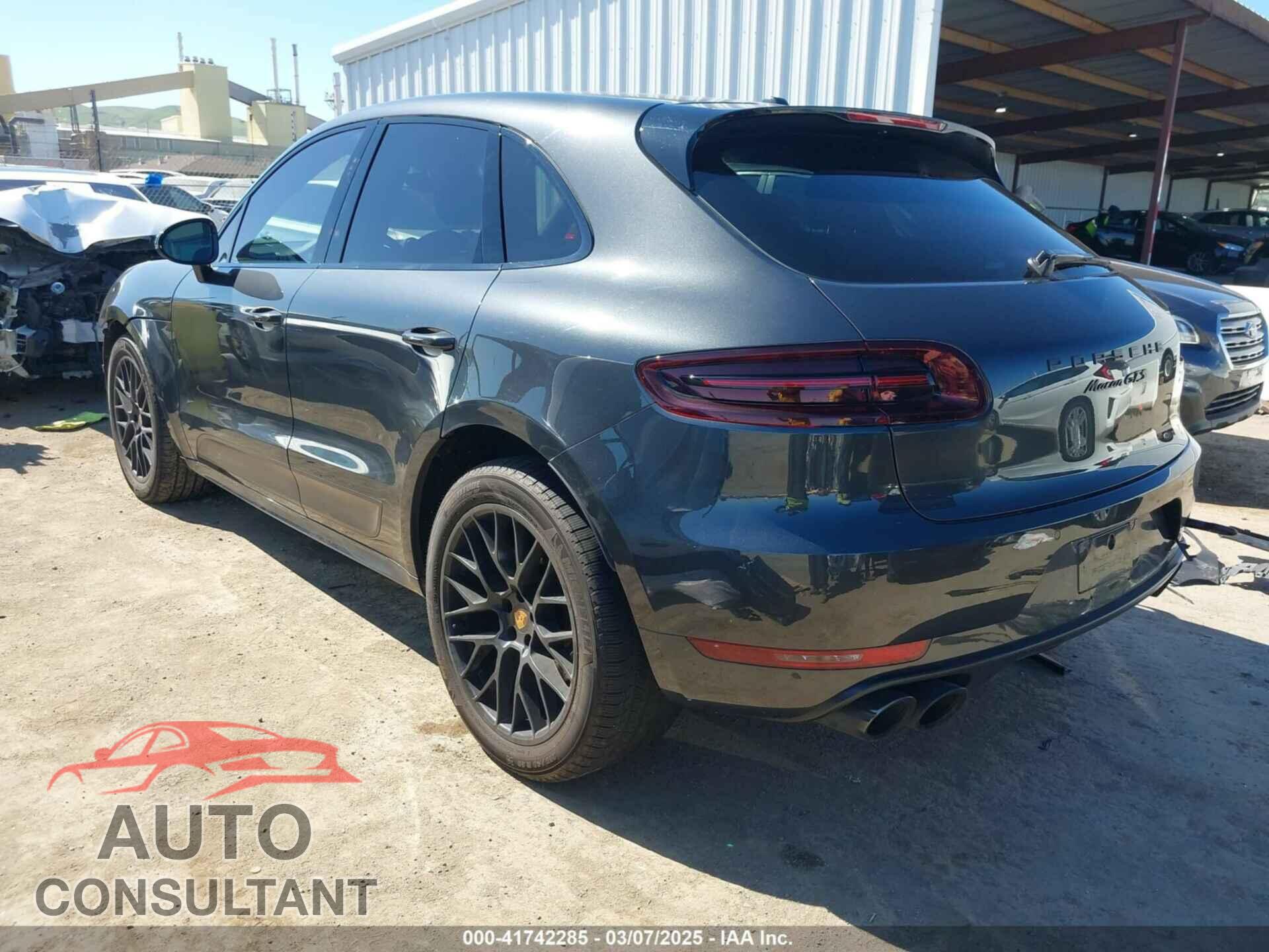 PORSCHE MACAN 2017 - WP1AG2A59HLB51272