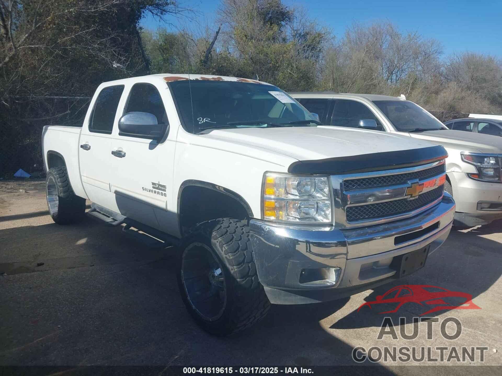 CHEVROLET SILVERADO 1500 2013 - 3GCPCSE01DG100068