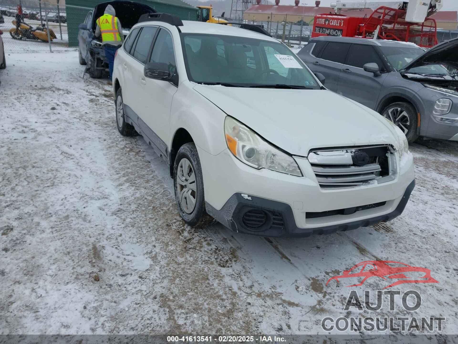 SUBARU OUTBACK 2013 - 4S4BRBAC4D3321784