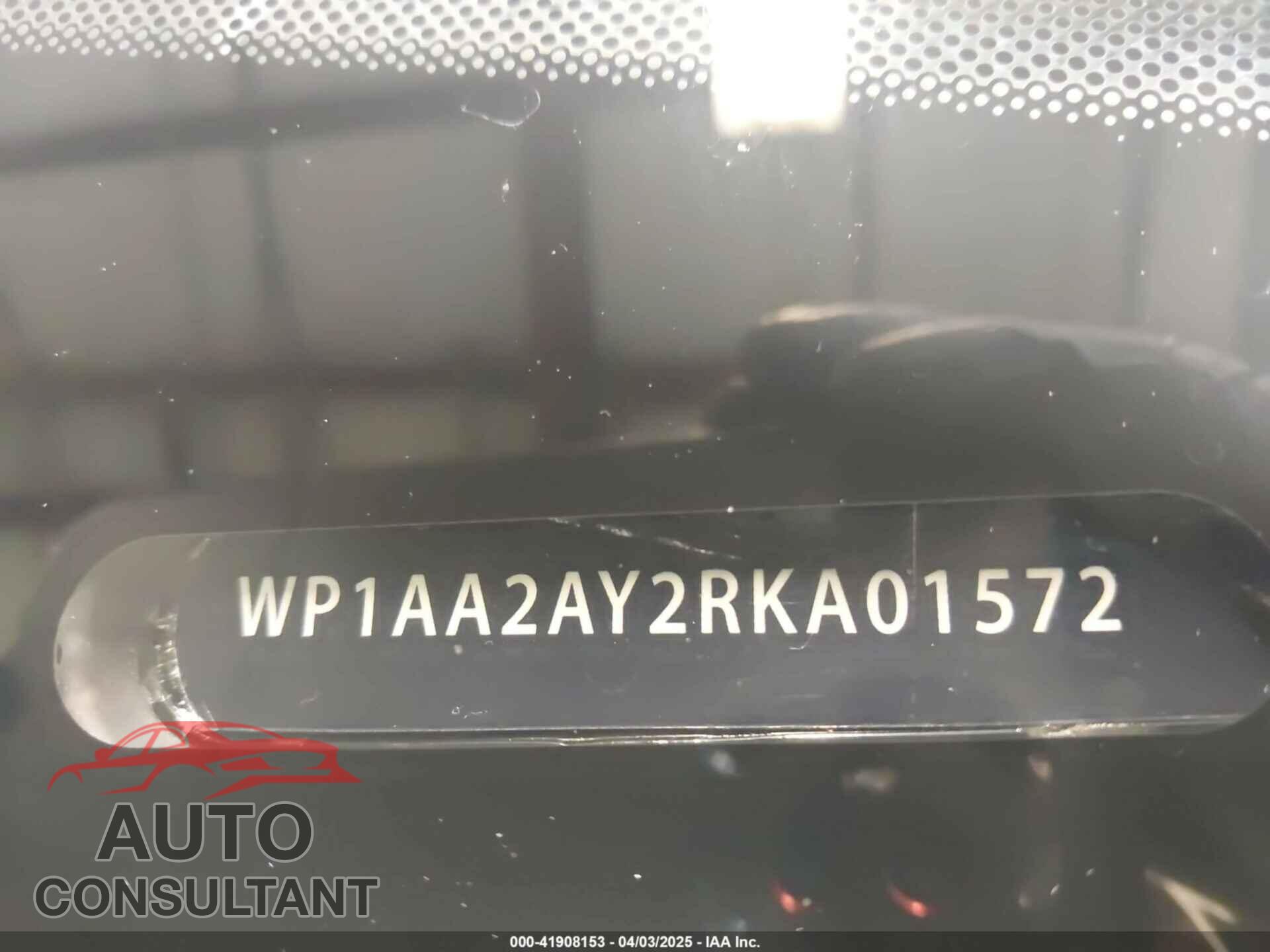 PORSCHE CAYENNE 2024 - WP1AA2AY5RDA01585